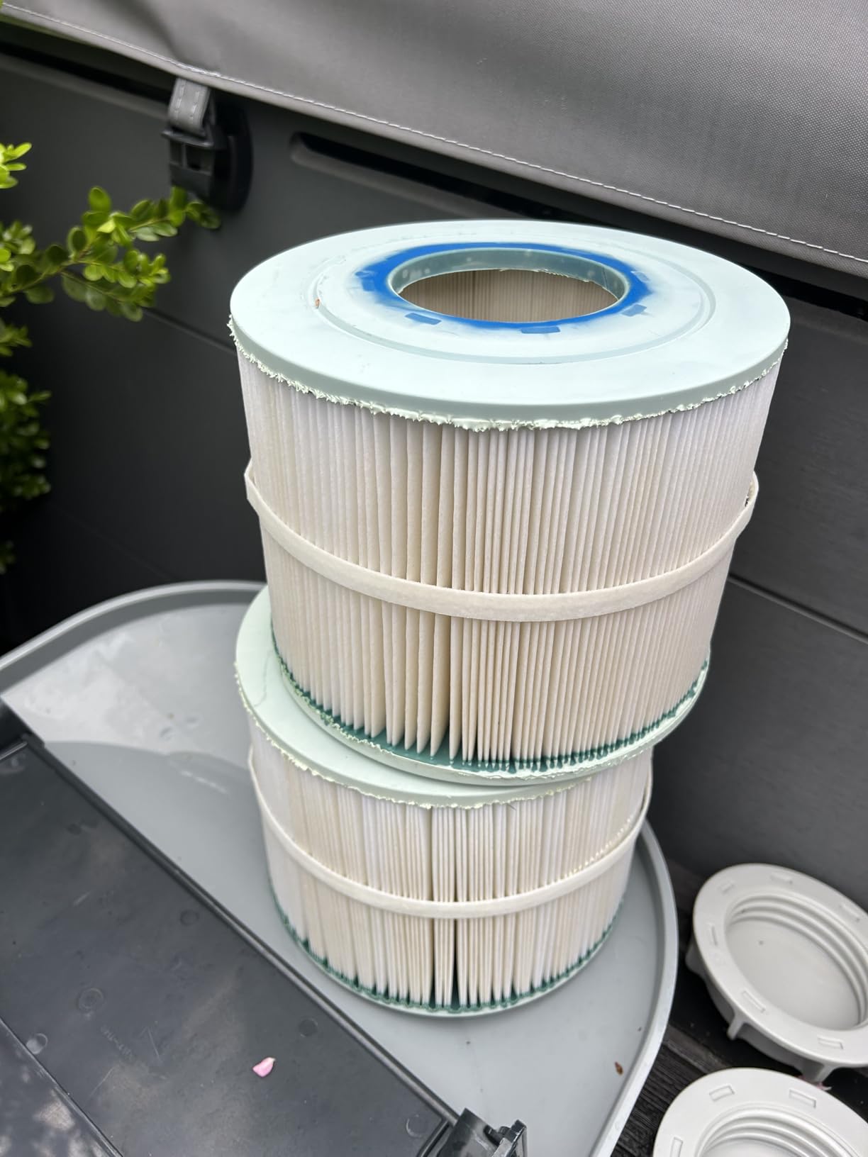 2 Pack PBF40M Spa Hot Tub Filter Replacement Compatible with Pleatco PBF40M, Bull Frog Spas, Wellspring 30 Coreless 10-00282 customer photo 1