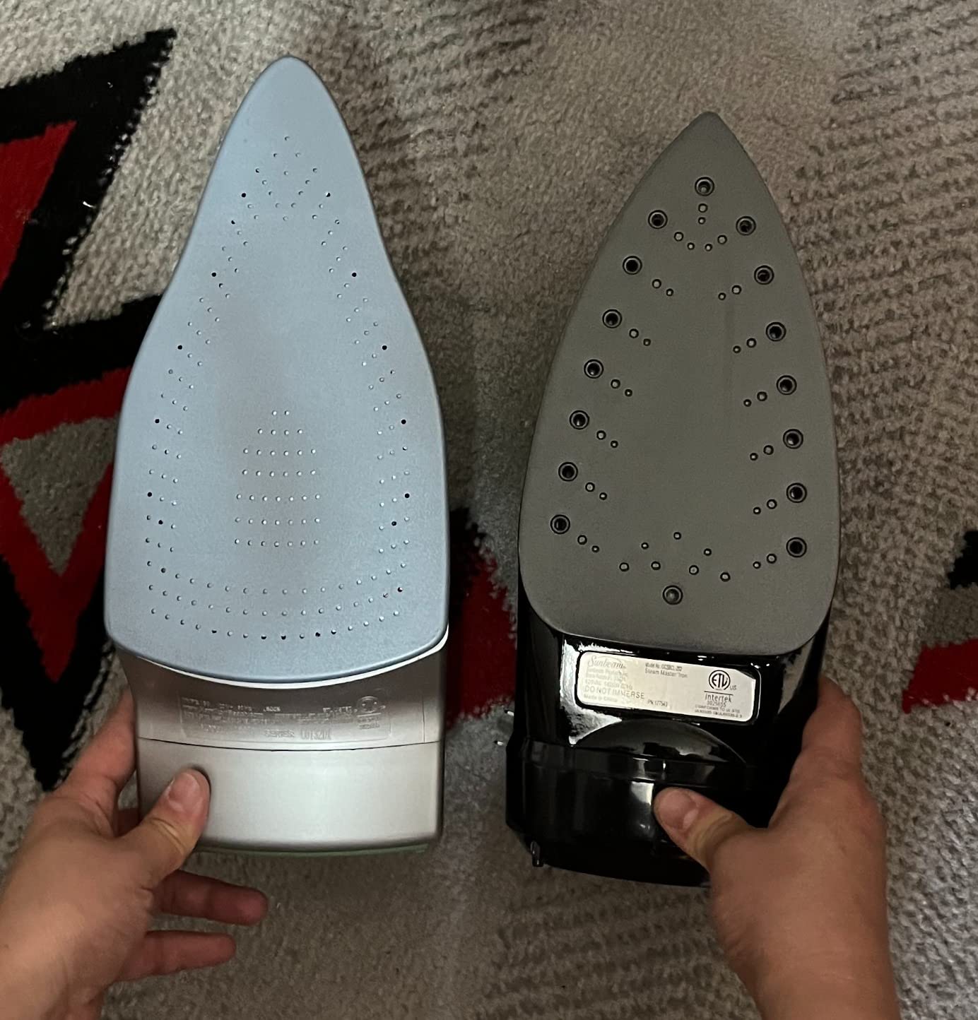 Hamilton Beach Steam Iron For Clothes With Digital Fabric Selector customer photo 2