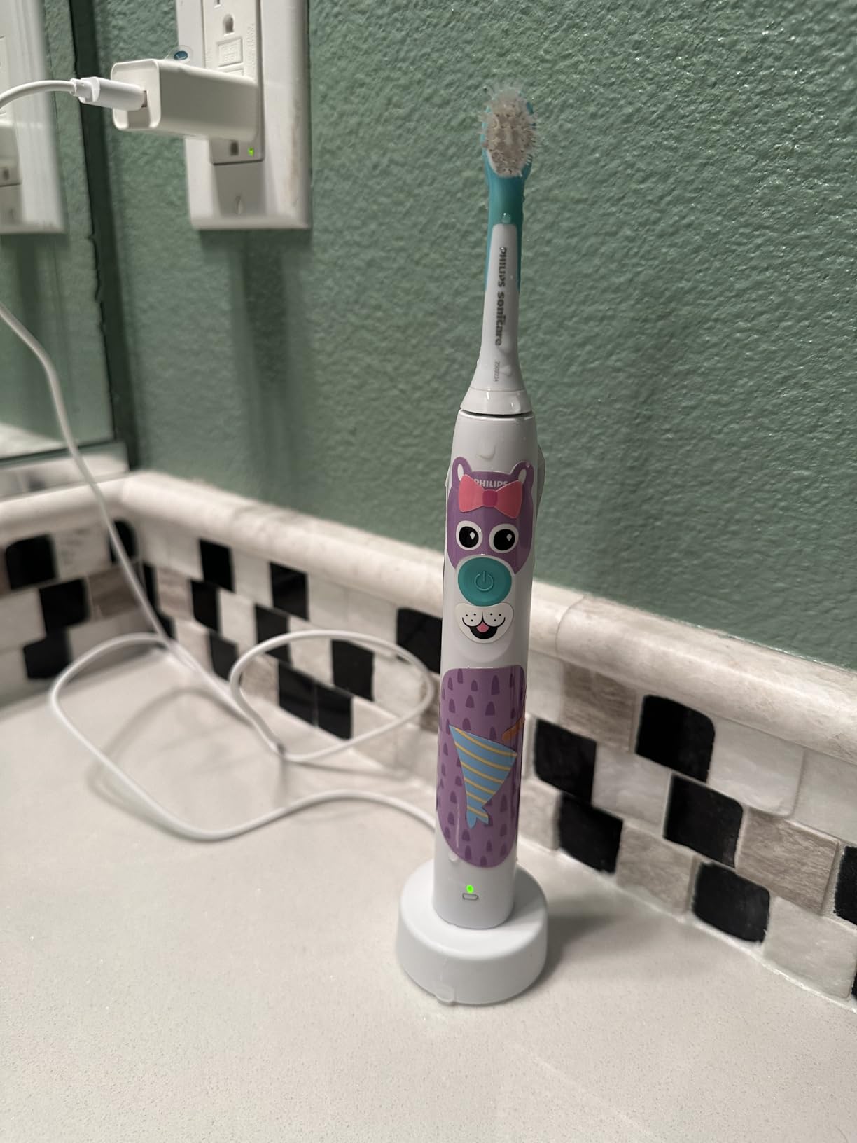 Philips Sonicare for Kids Electric Toothbrush, Design a Pet Edition customer photo 1