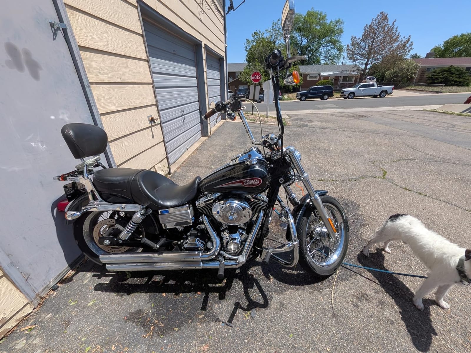 Motorcycle Cover 600D Waterproof for Touring Models Harley Davidson Road King, Road Glide, Street Glide, Electra Glide, Low Rider-ST Indoor & Outdoor Storage Gray customer photo 2