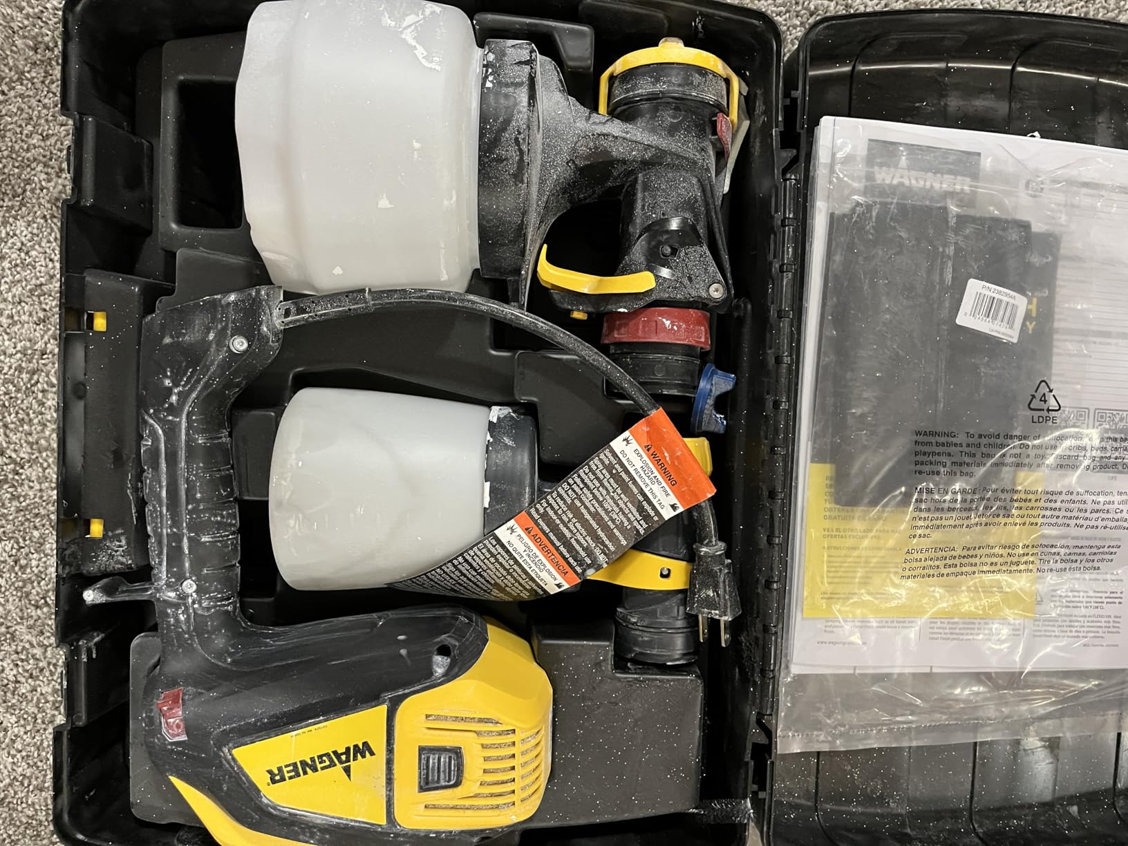 Wagner Spraytech FLEXiO 595 Handheld HVLP Paint and Stain Sprayer customer photo 1