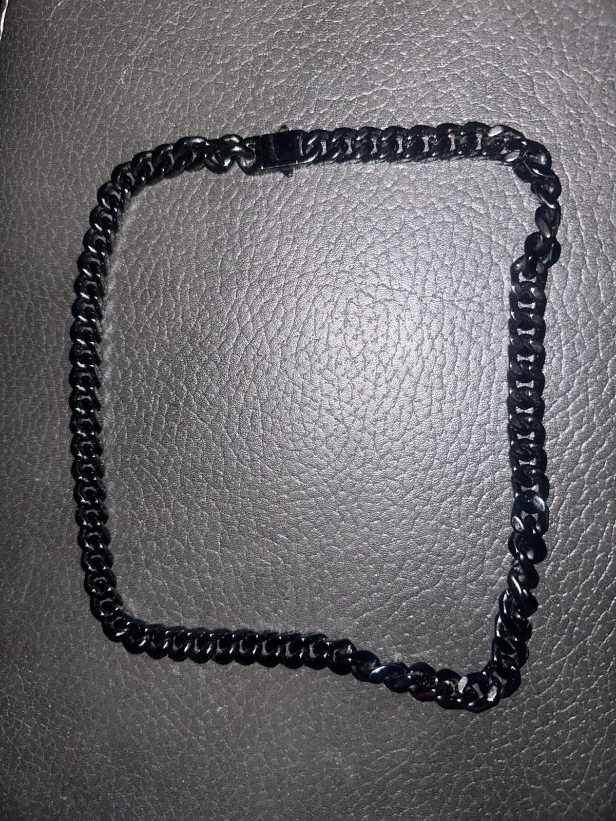 ChainsHouse Cuban Link Chain for Men, Stainless Steel Waterproof Necklace customer photo 1