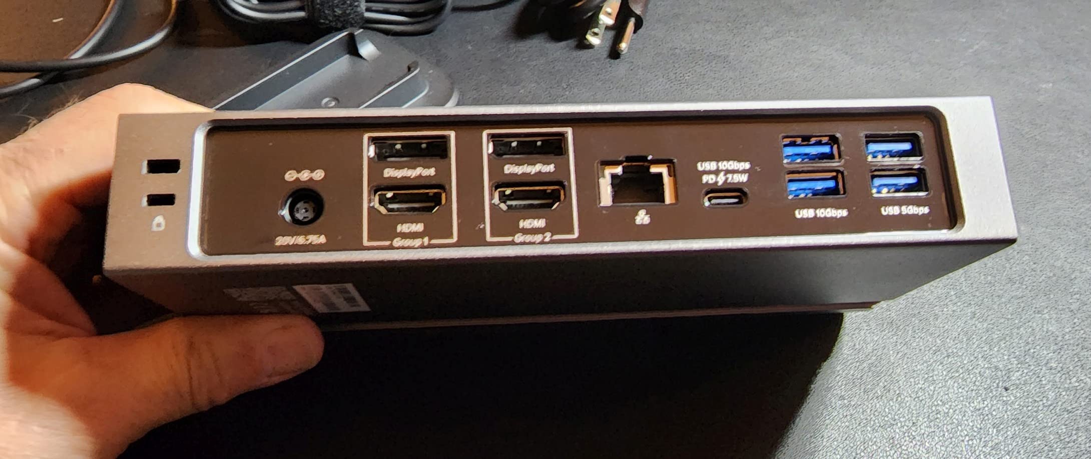Plugable 16-in-1 Thunderbolt 4 Dock – Dual 4K Monitors, 100W Charging customer photo 1