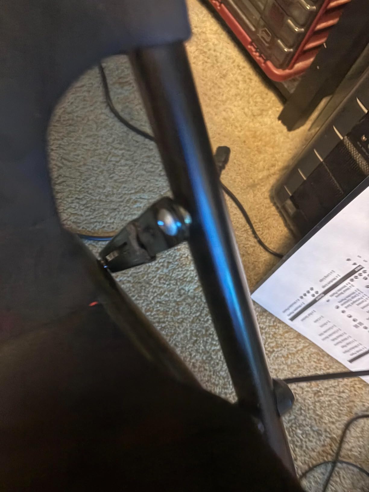 RACGTING Foldable Racing Simulator Cockpit for Logitech Thrustmaster MOZA customer photo 1