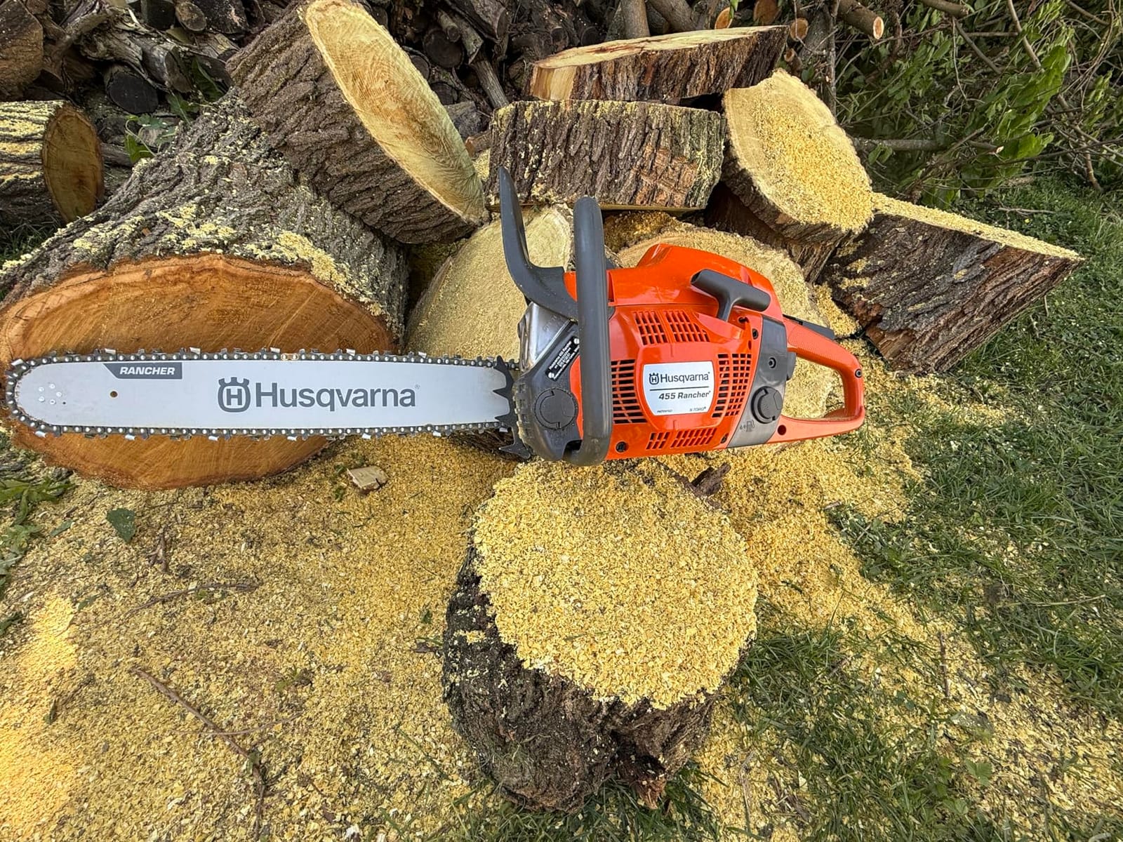 Husqvarna 455 Rancher Gas Chainsaw, 20 inch, 55-cc 3.5-HP customer photo 1