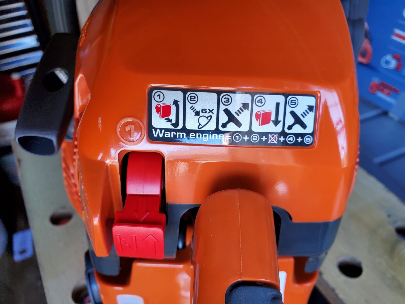Husqvarna 450 Rancher 20 Inch Gas Chainsaw, 50.2-cc 3.2-HP, 2-Cycle X-Torq Engine, For Tree Pruning, Yard Cleanups and Firewood Cutting, 970613120 customer photo 2