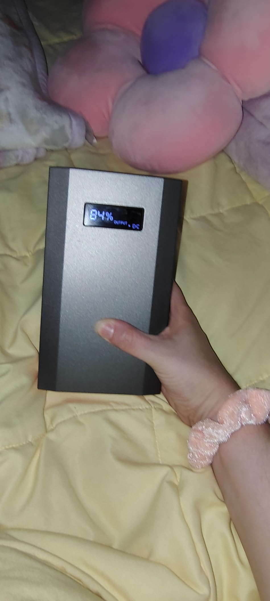 Portable Power Bank with AC Outlet, 65W 110V Portable Laptop Charger Backup customer photo 2