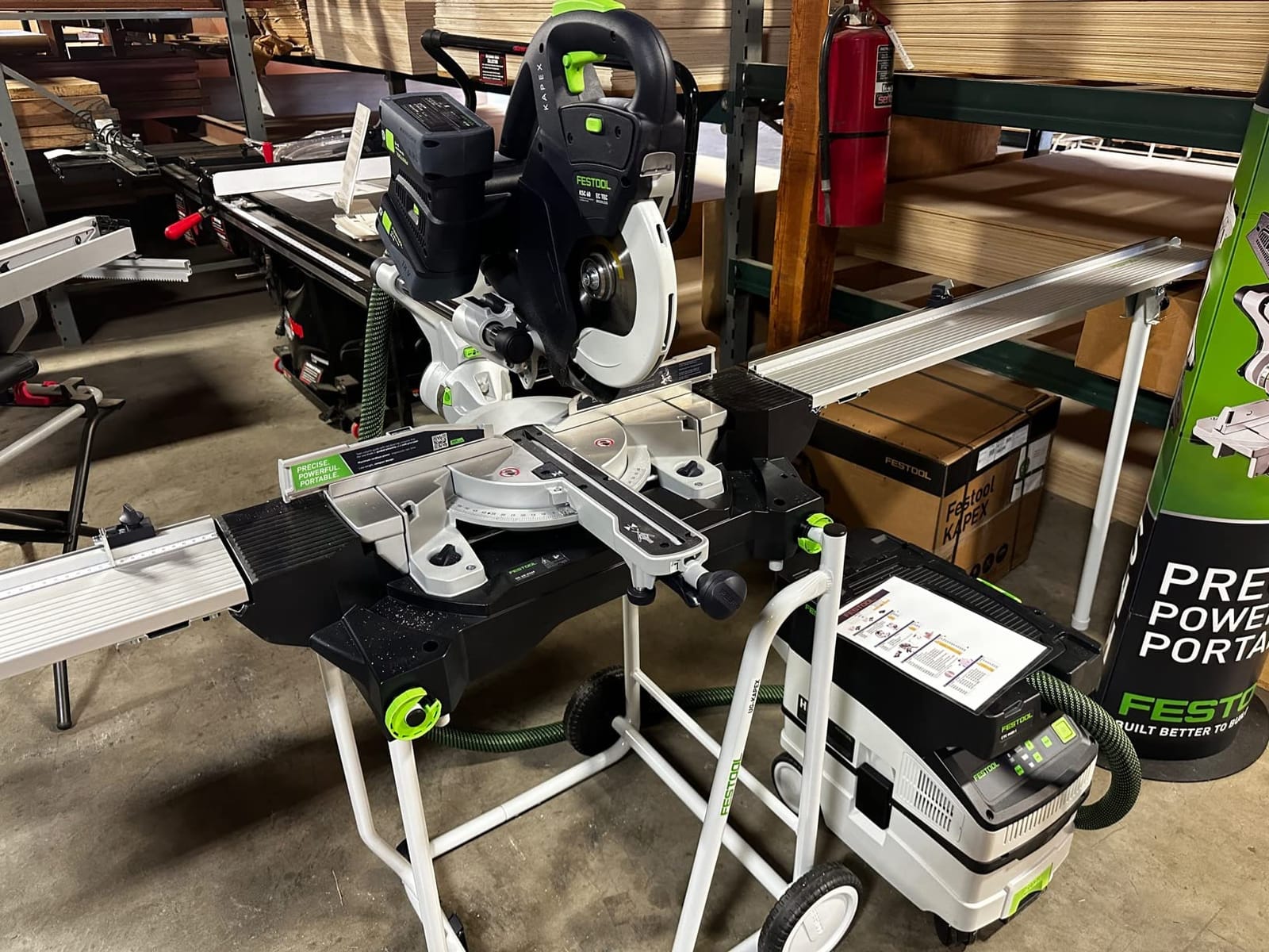 Festool Cordless Sliding Compound Miter Saw KAPEX KSC 60 EB 5.0 I-Plus 576848+577079 customer photo 1