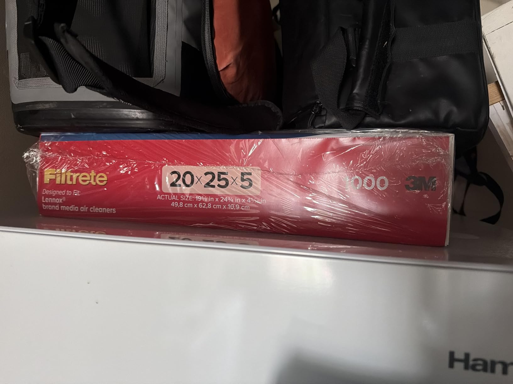 Filtrete 20x25x5 Air Filter MERV 11, MPR 1000 Micro Allergen Defense 2-Pack, Fits Lennox, AC Furnace HVAC Filters for Home, Pleated Electrostatic (Actual Size 19.63 x 24.75 x 4.31 in) customer photo 2