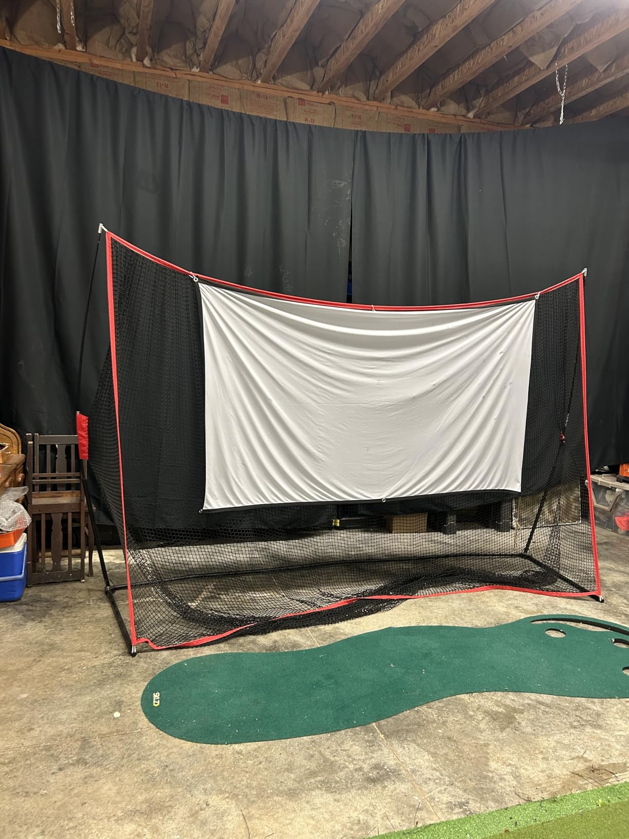 JINSUI Green Screen Backdrop 10x10 ft, Chromakey Background Fabric customer photo 2