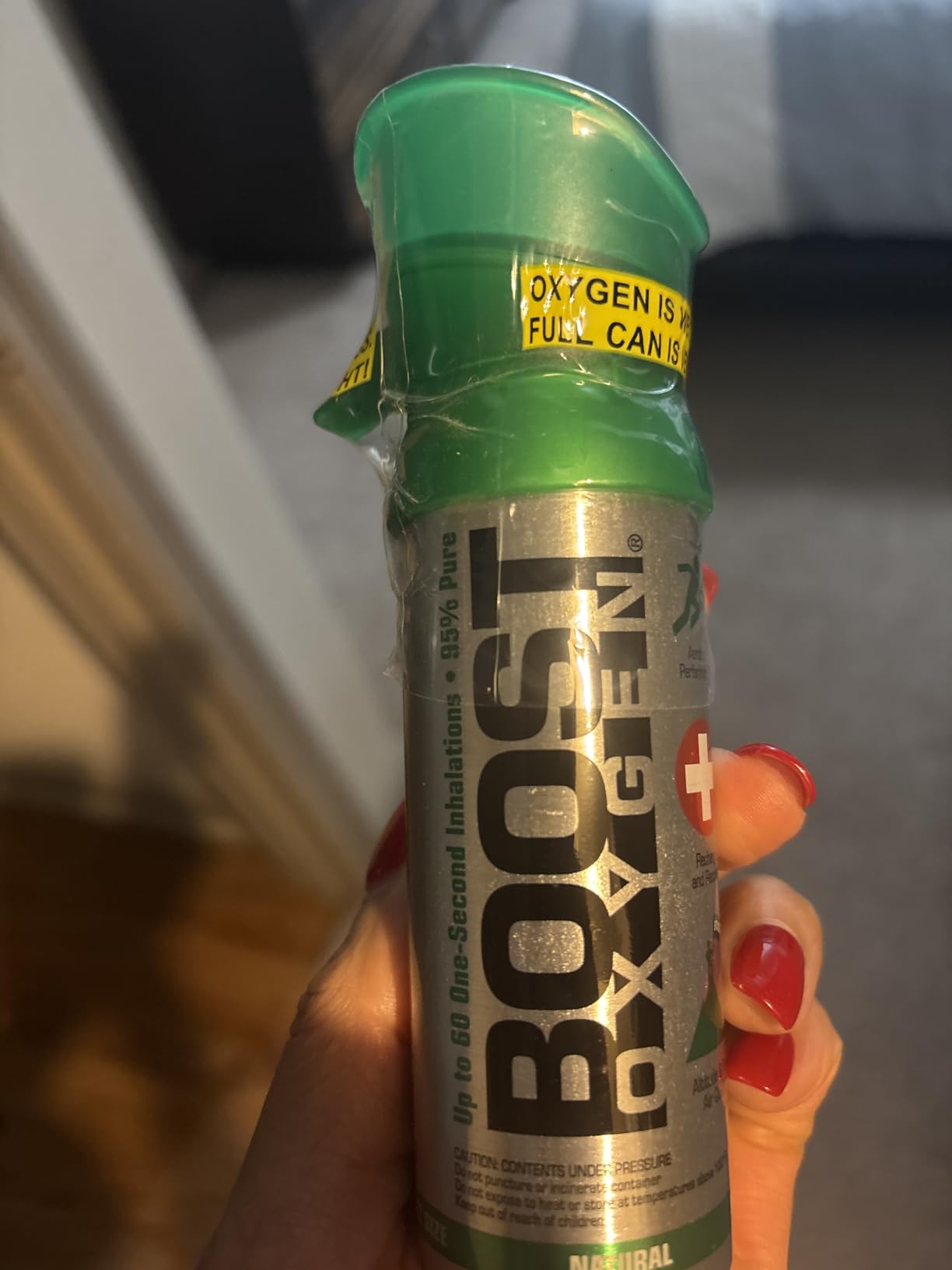 Boost Oxygen Pocket Size Natural 3L Canister, 2 Pack customer photo 2