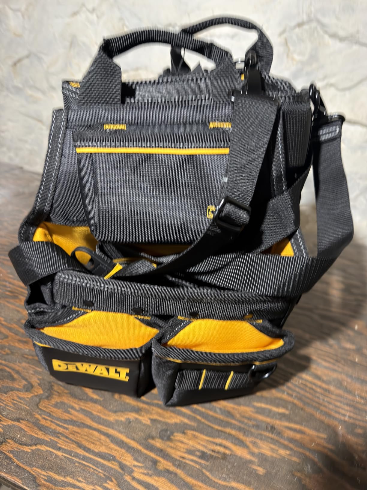 DEWALT Professional Tool Belt Organizer With Suspenders and 25 Pockets customer photo 1