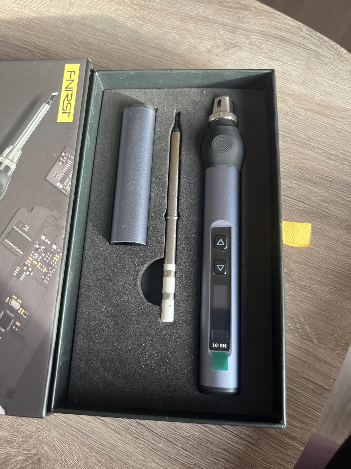 FNIRSI HS01 Soldering Iron Kit DC/PD(96W/65W) 6S Fast Heating customer photo 1