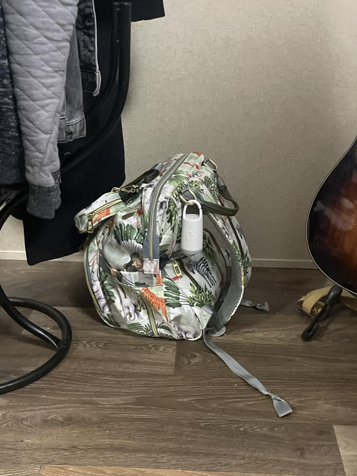 Diaper Bag Backpack for Dad and Mom with USB Charging Port Stroller Straps and Insulated Pocket,army military Travel Nappy Backpack for Daddy/Mommy (DADDY and MOMMY patches) customer photo 1
