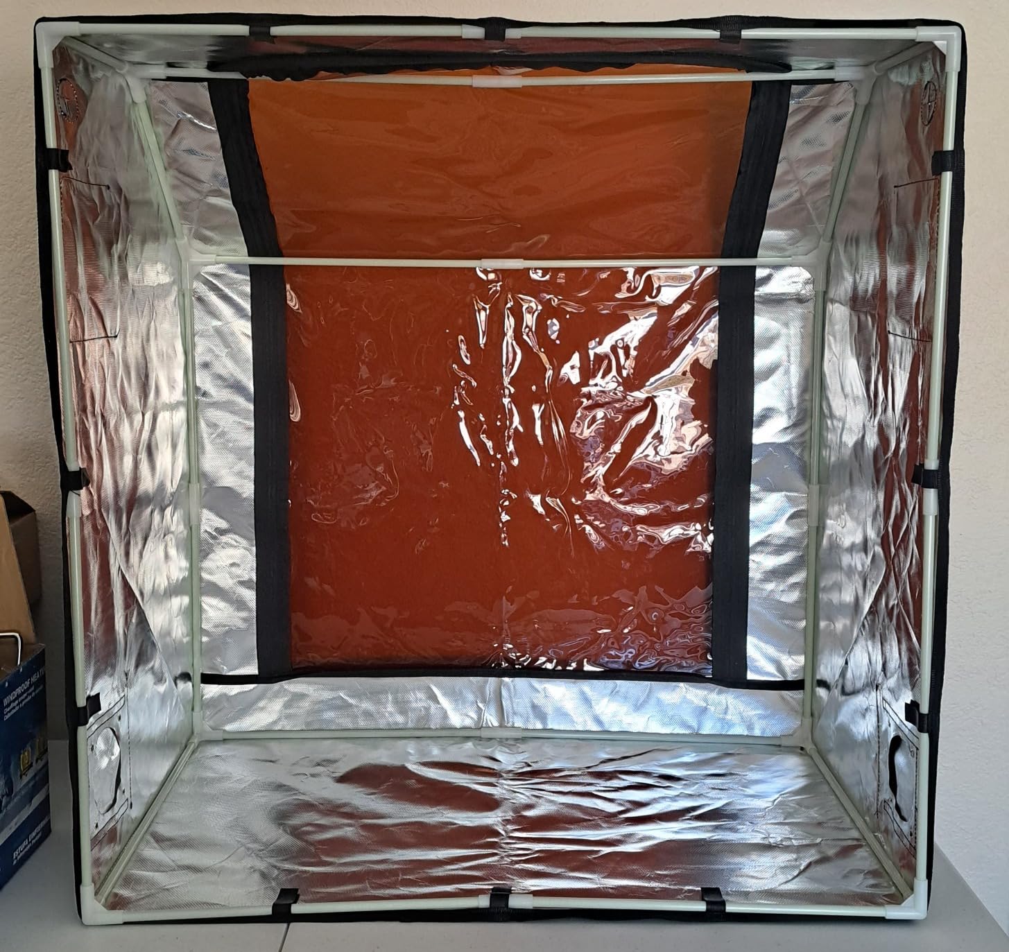 Creality Laser Engraver Enclosure, Fireproof and Dustproof Protective Cover 700x720x400mm with Exhaust Fan and Pipe, Fits for Most Laser Cutter, Insulates Against Smoke, Odor and Noise, Eye Protection customer photo 2