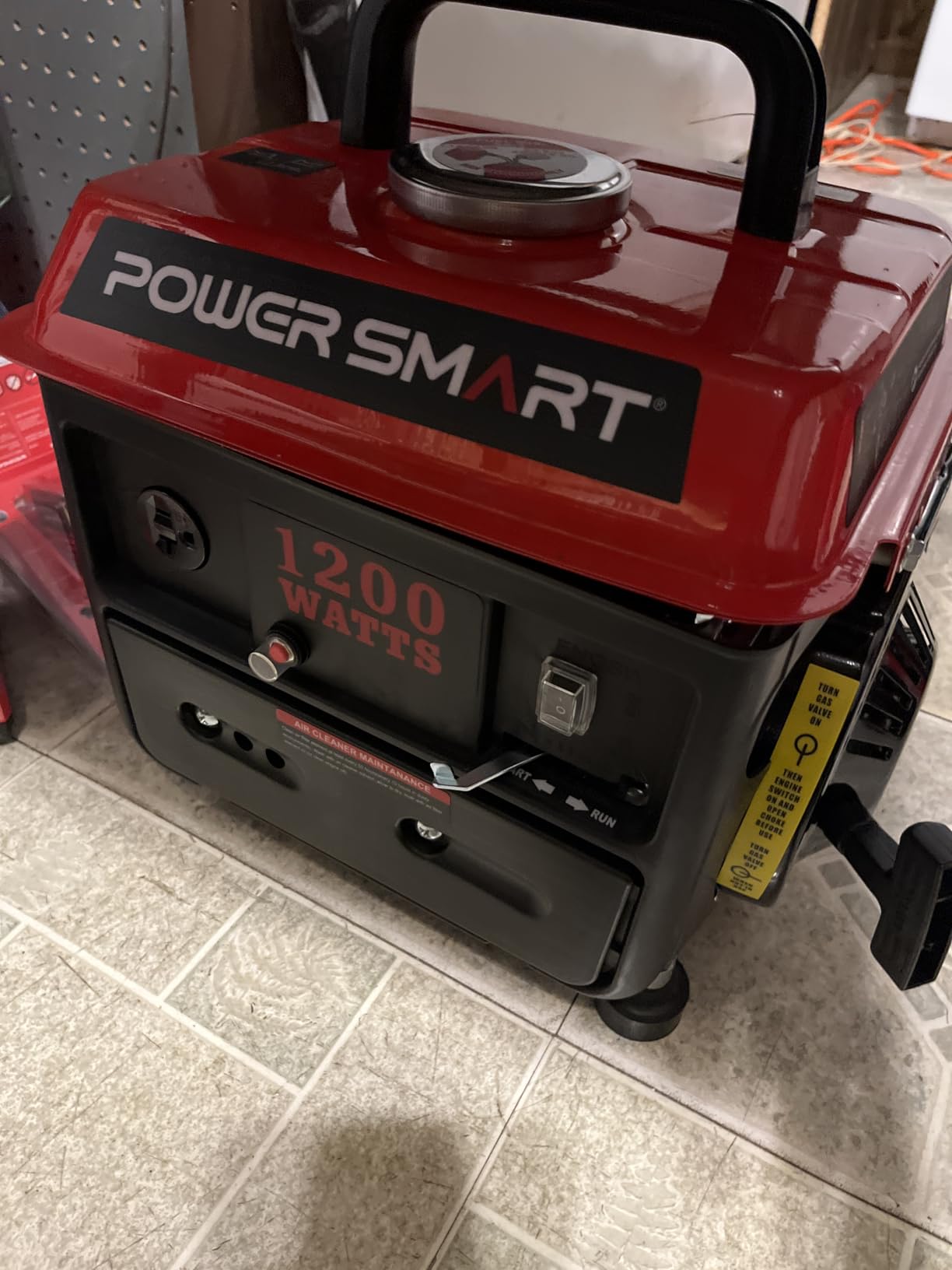 PowerSmart 1200 Watt Portable Generator for Camping customer photo 2