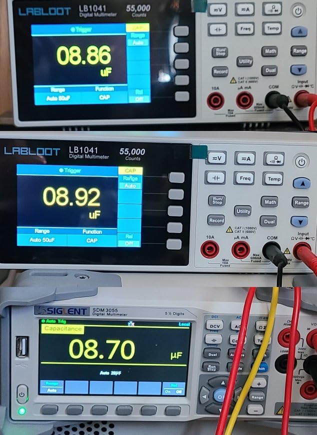 LB1041 Bench Digital Multimeter 55000 Counts DC/AC Voltmeter Ammeter HZ Temp Diode Continuity Tester Desktop Multimeters customer photo 2