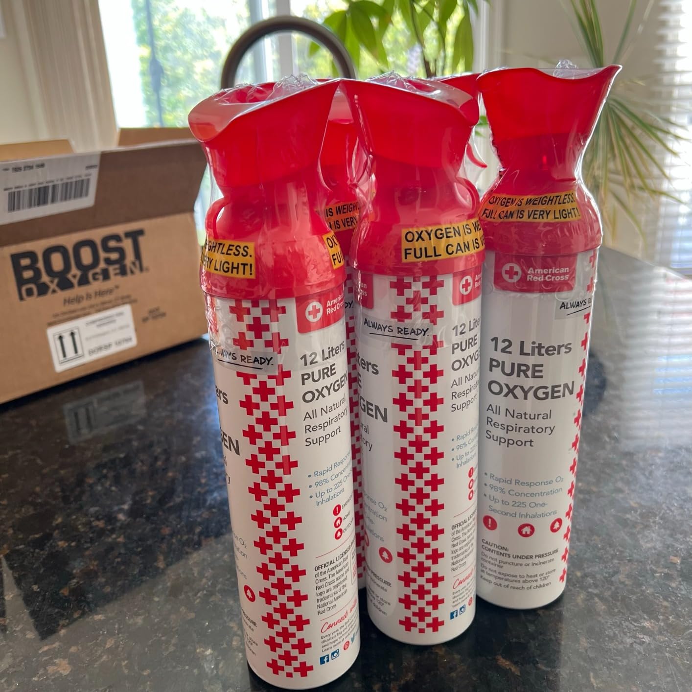 Boost Oxygen Extra-Large Rapid Response 12L Canister, 2 Pack | For First Aid Kits & Emergency Preparedness customer photo 1