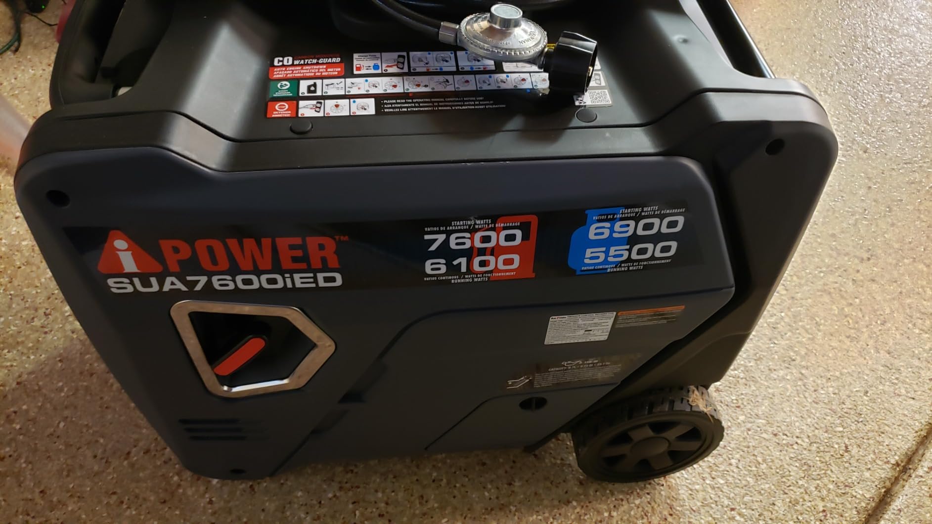 A-iPower 2300W Dual Fuel Inverter Generator, RV Ready, Parallel Ready customer photo 1