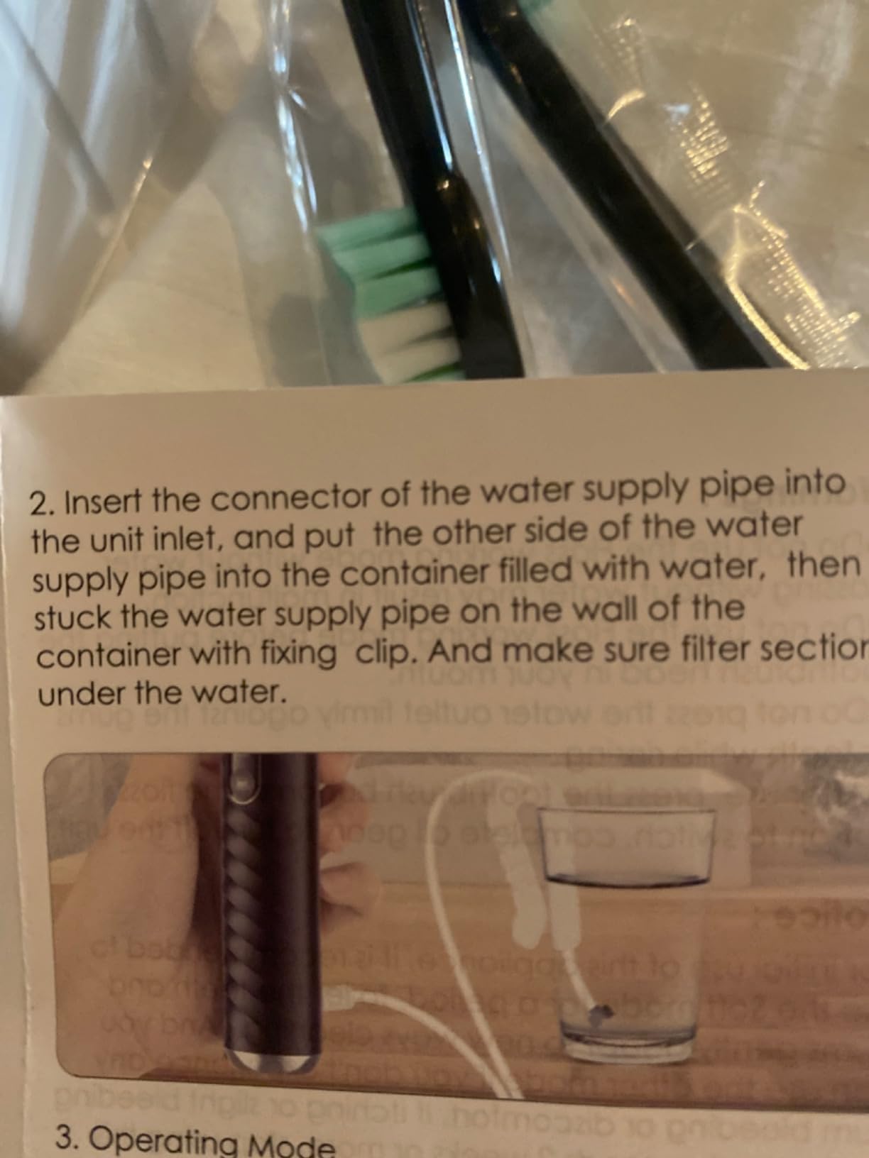 Electric Toothbrush with Water flosser, 3 in 1 Teeth Cleaning Kit with 7 Modes, Electric Toothbrush and flosser Combofor Adults, Water Flosser Portable for Travel and Home (White) customer photo 2