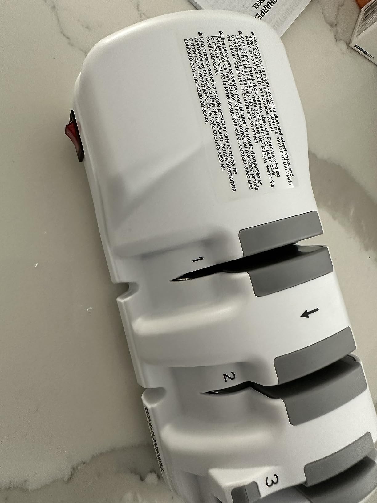 SHARPAL 198H Electric Knife Sharpener 3 Stage with Diamond Wheels customer photo 1