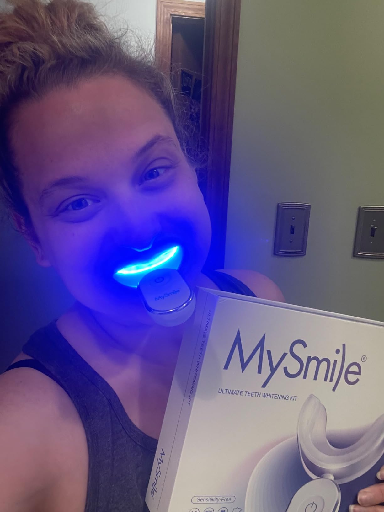 MySmile Teeth Whitening Kit for Sensitive Teeth, 30+ Treatments Whitener customer photo 1