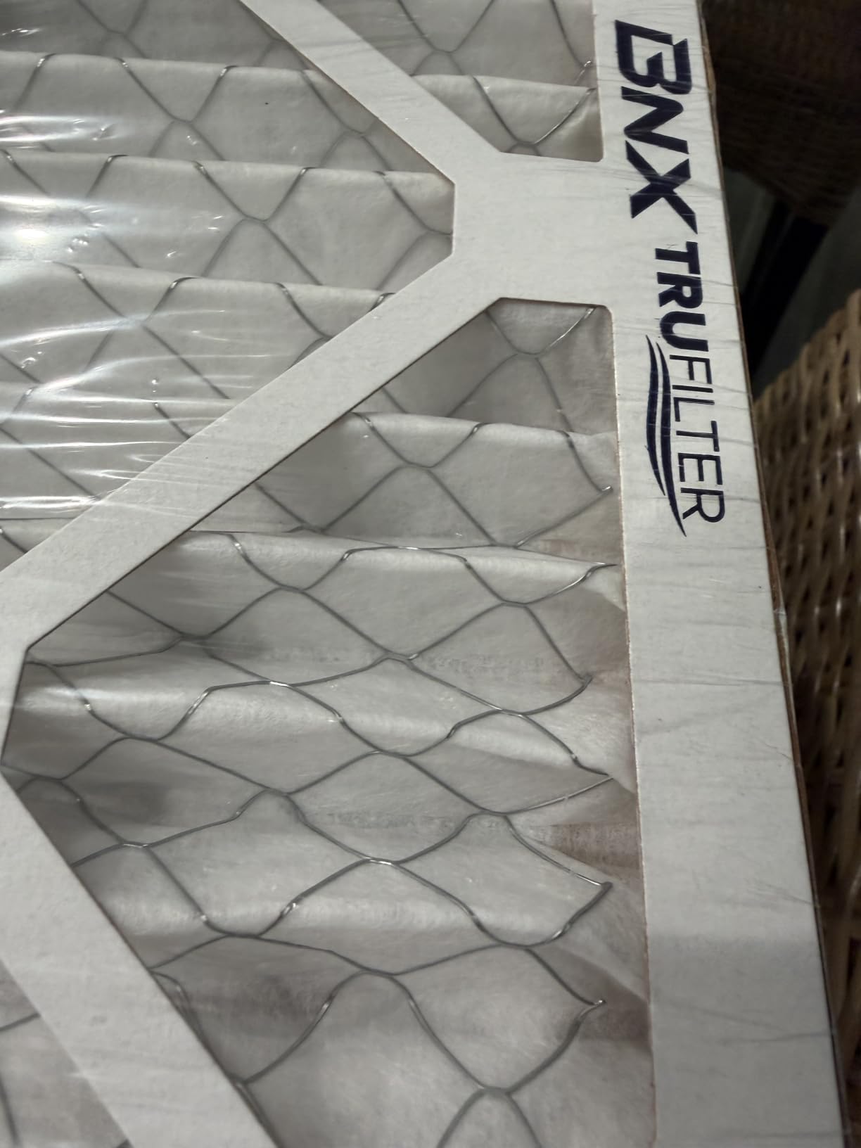 BNX TruFilter 16x25x1 Air Filter MERV 11 (6-Pack) - MADE IN USA - Allergen Defense Electrostatic Pleated Air Conditioner HVAC AC Furnace Filters for Allergies, Dust, Pet, Smoke, Allergy MPR 1200 FPR 7 customer photo 1