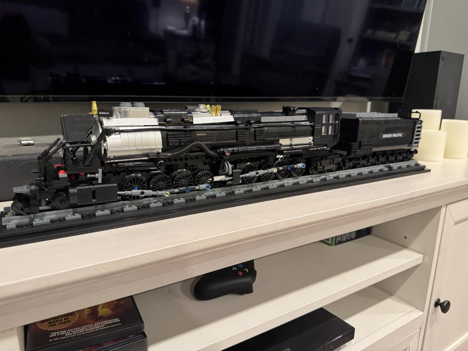 Nifeliz Big Boy Steam Locomotive Building Set, Trains Series customer photo 2