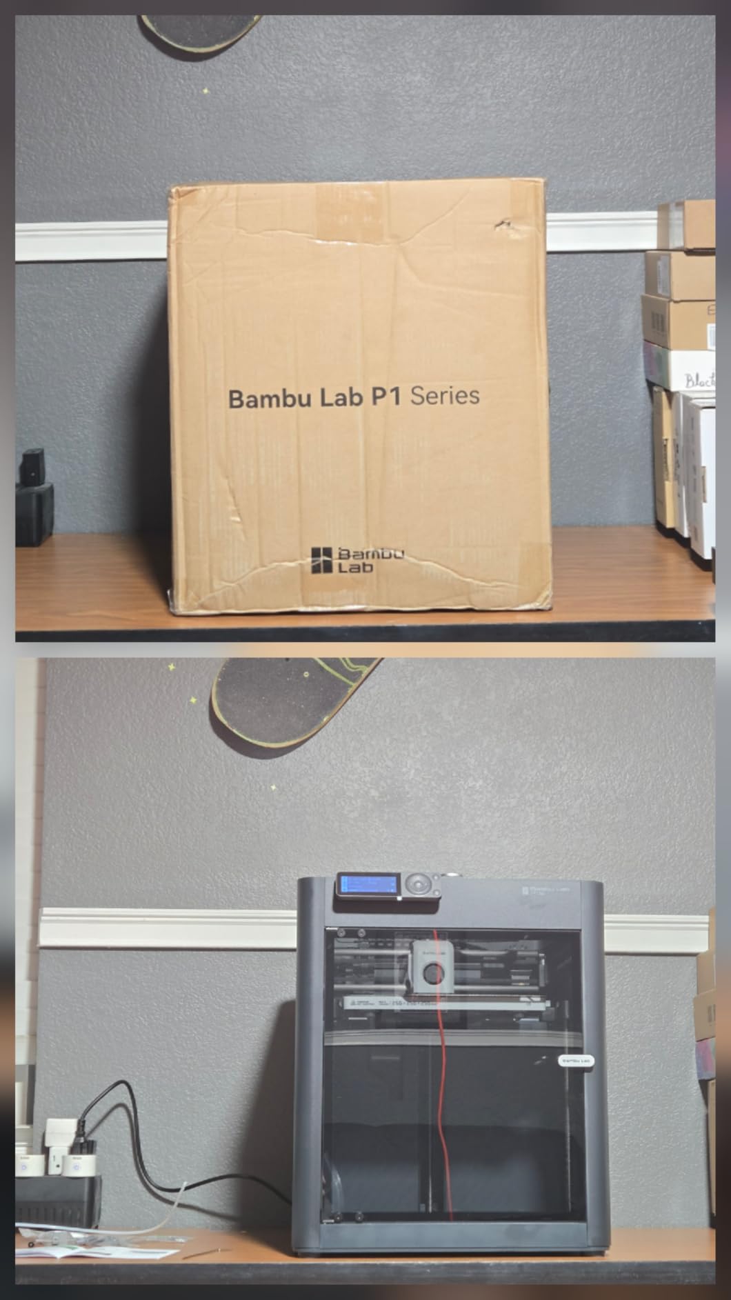 Bambu Lab P1S 3D Printer, Ready-to-Use FDM 3D Printer customer photo 1
