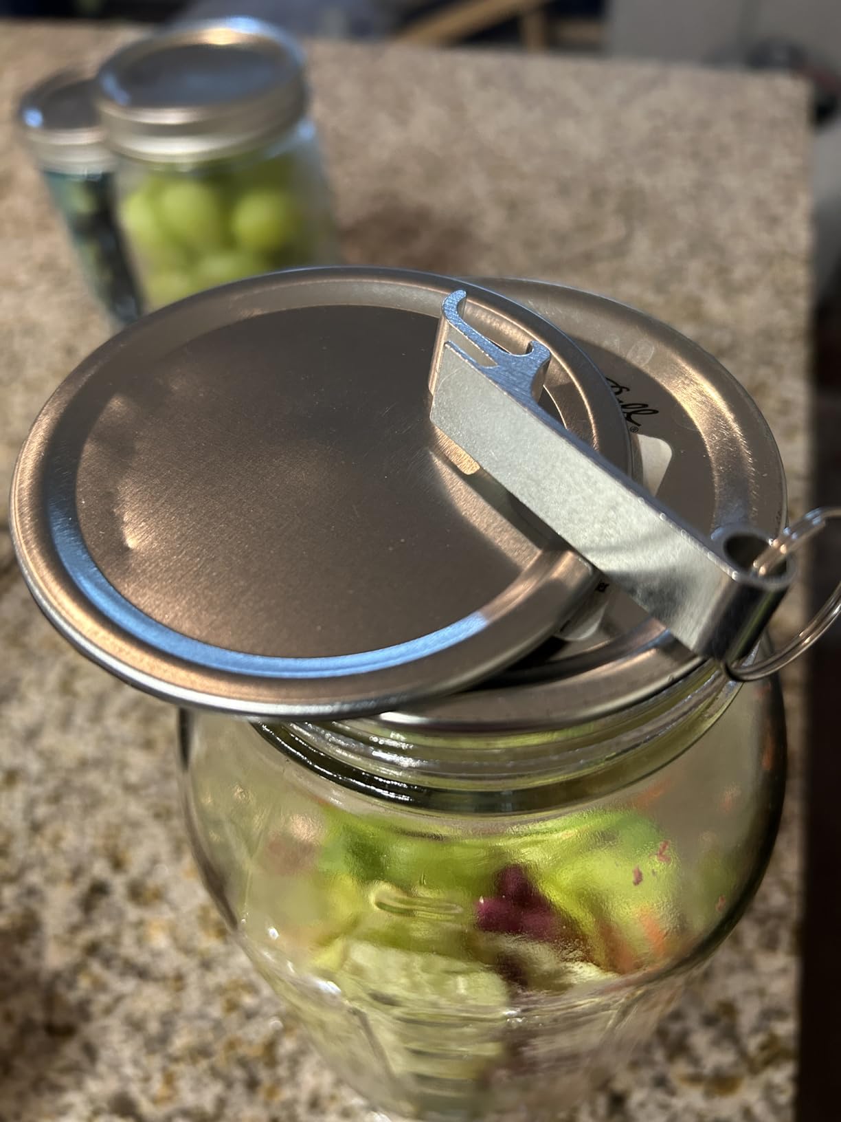 M11 Mason Jar Vacuum Sealer - Electric Mason Jar Vacuum Sealer Kit with Wide and Regular Mouth Mason Lids, Jar Vacuum Sealer for Canning Jars, Vacuum Sealing Machine for Food Storage customer photo 2