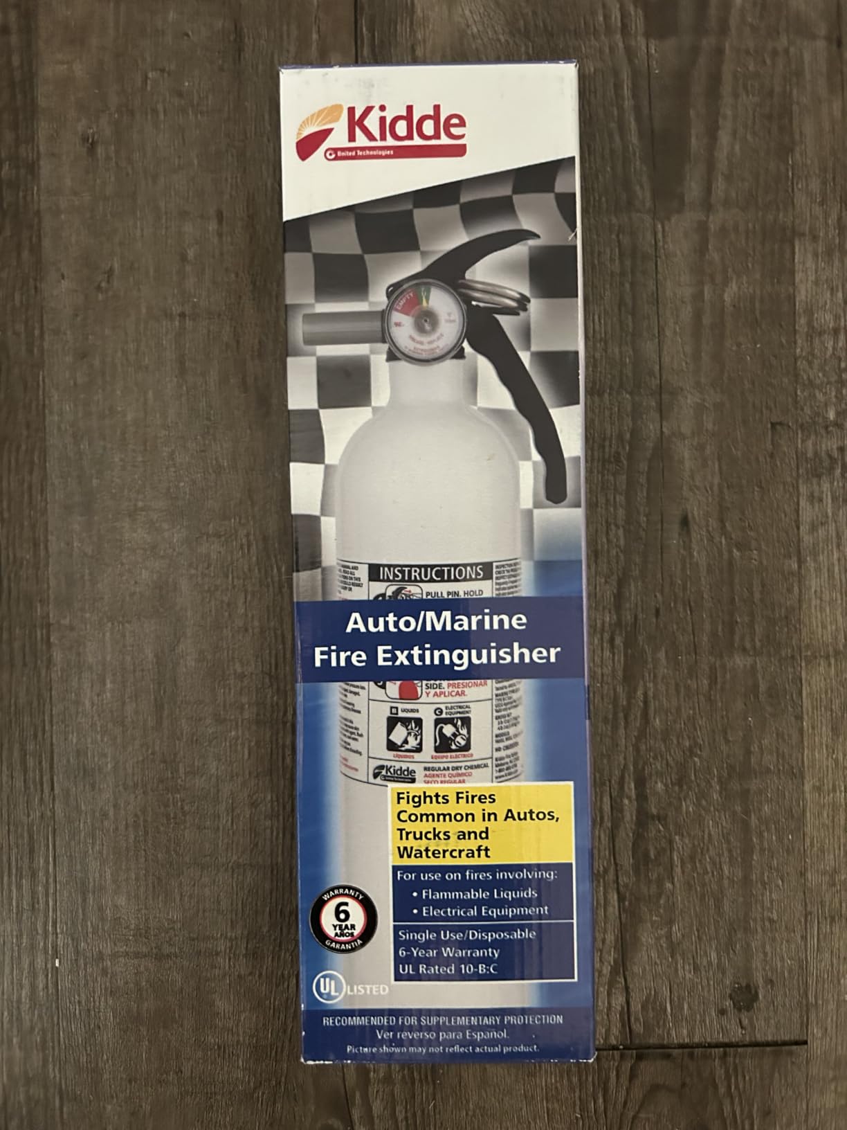 Kidde Auto 10 Fire Extinguisher for Cars and Trucks, 10-B:C, M10G customer photo 1
