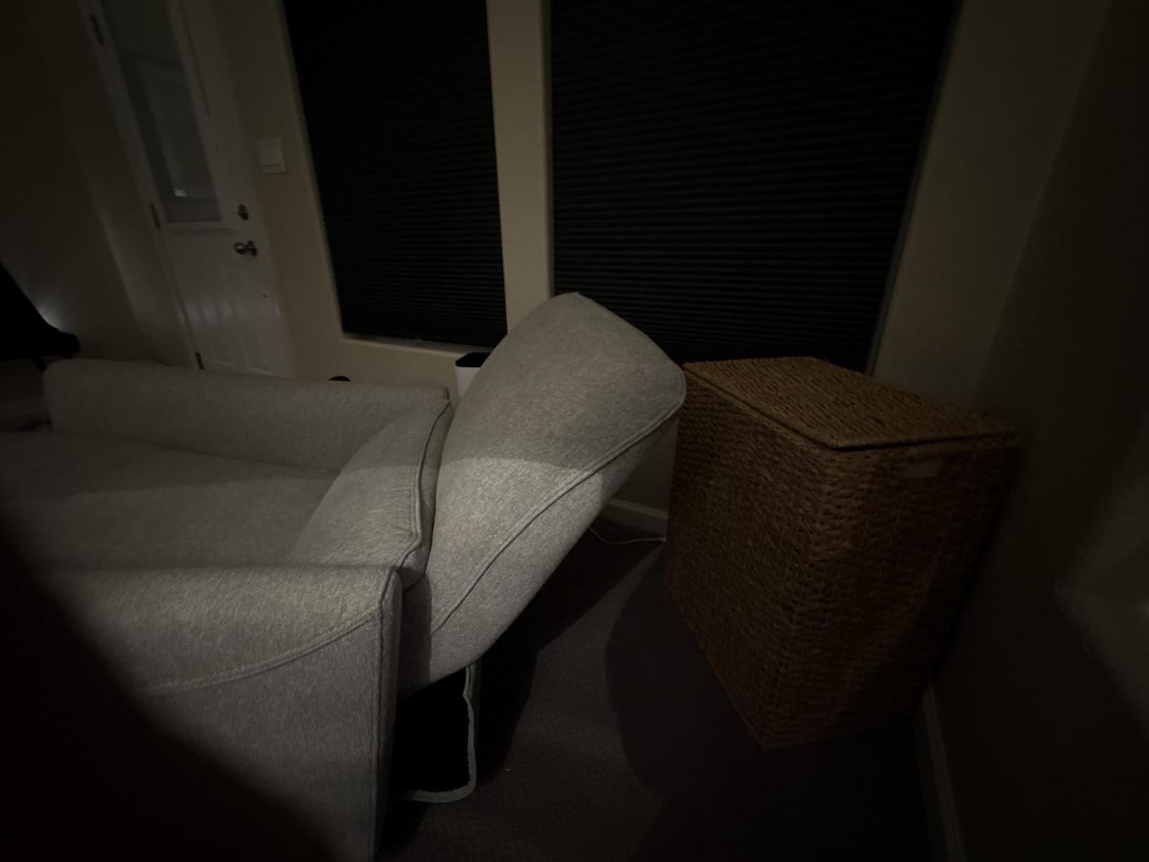 CHITA Power Swivel Glider Recliner Chair, Nursery Glider, Medium, Linen customer photo 1
