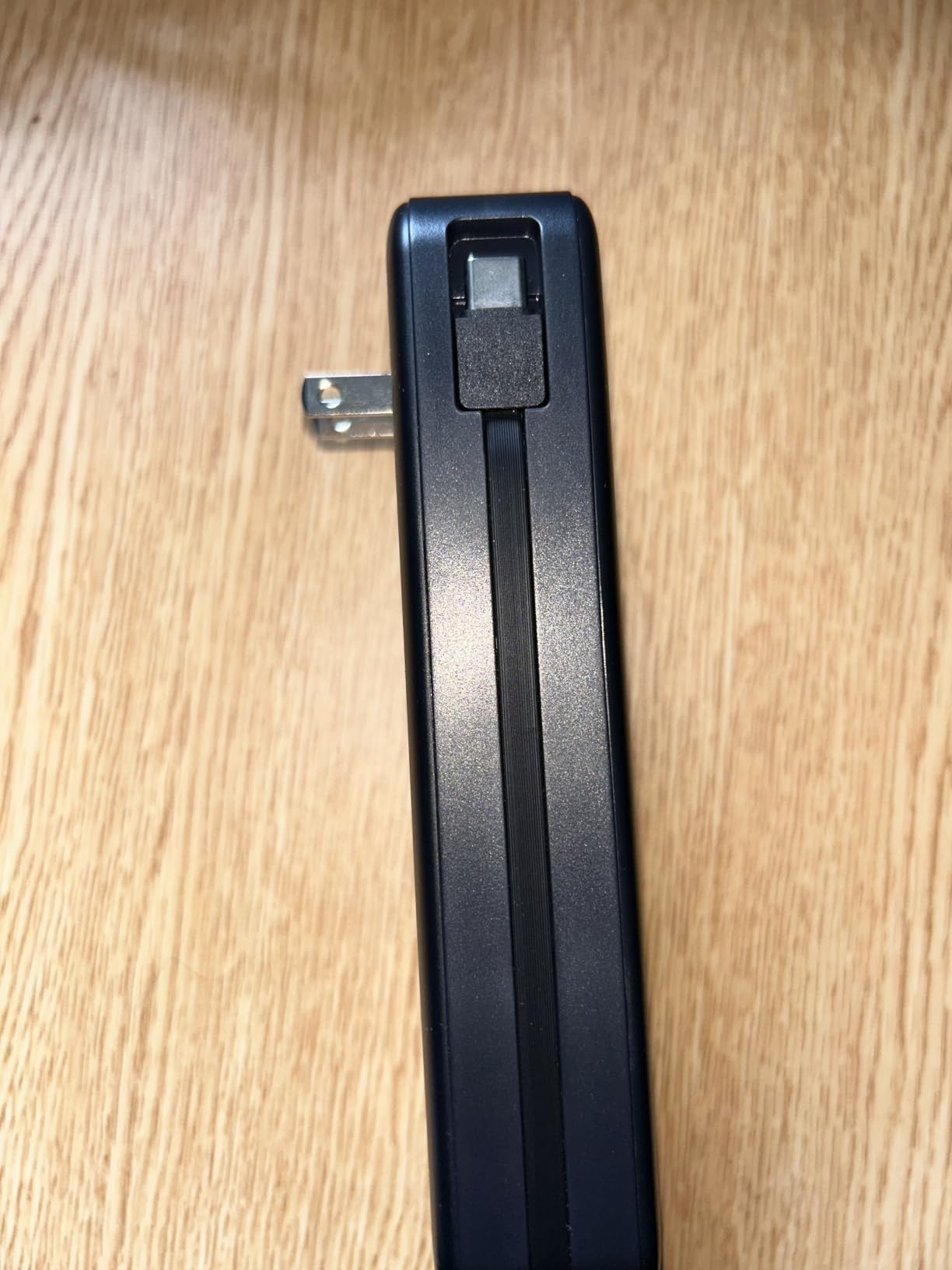 citicr Portable Charger 10000mAh PD20W w/Built-in Cables & Wall Plug Purple customer photo 2