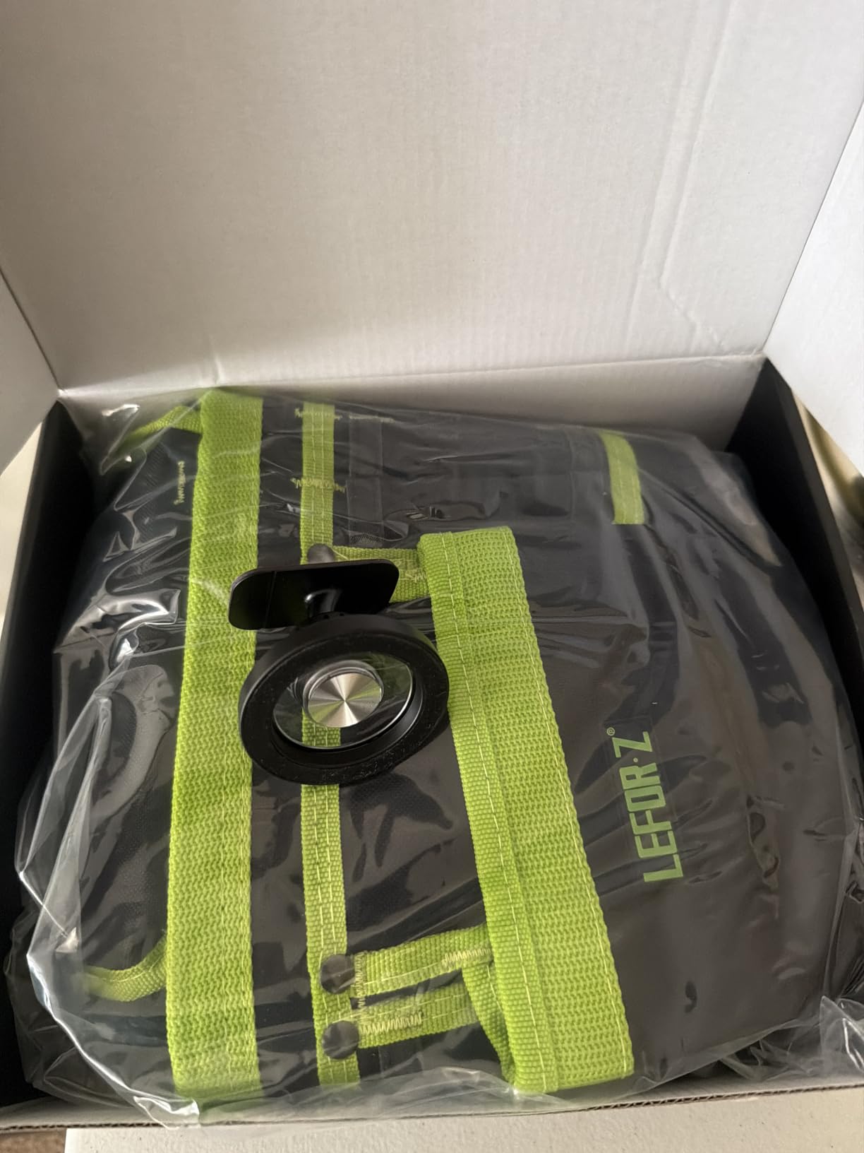 LEFOR·Z Tool Belt with 4 D-Rings,27-Pockets Tool Belts for Men,Construction customer photo 2