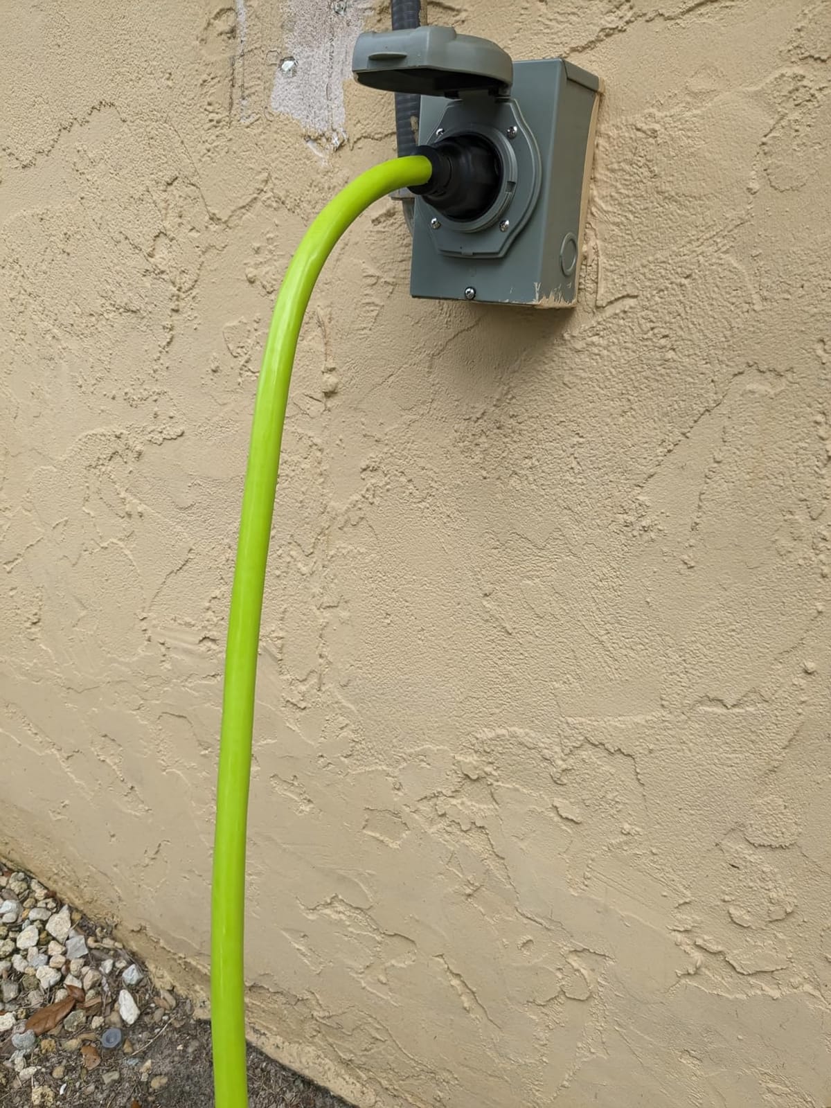 POWGRN 35FT 30 Amp Generator Extension Cord L14-30P/L14-30R, STW ETL Listed | 4 Prong Heavy Duty Generator Cord 35 Feet, 10AWG 250V Twist Locking Generator to House Power Cords with Cord Organizer Yellow customer photo 2