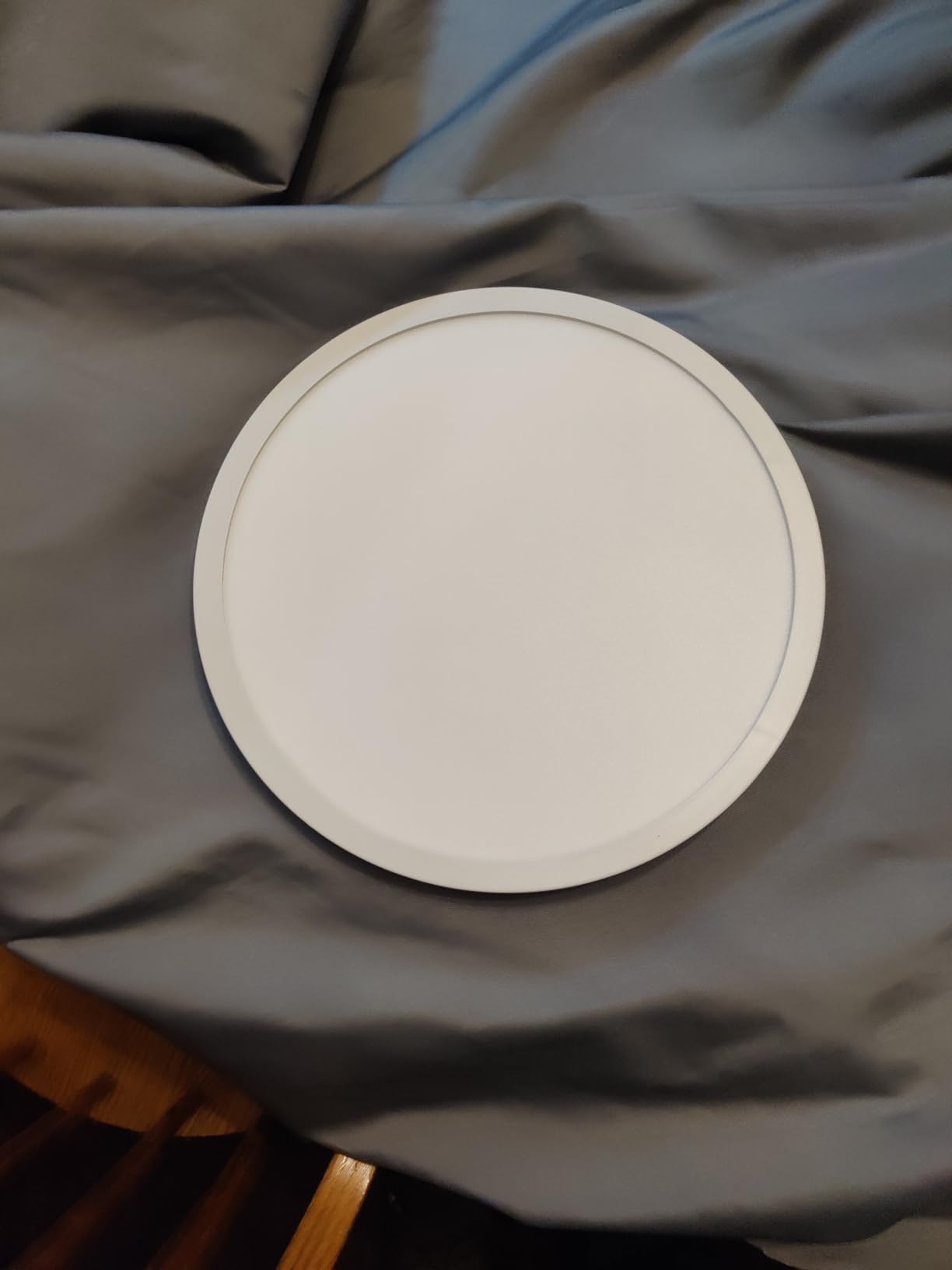 hepside 12Inch Flush Mount Light Fixture White, 28Watt, Dimmable & 3000K-4500K-6000K Flush Ceiling Light Fixture 3200LM Low Profile Ceiling Light for Kitchen Bedroom Hallway Porch customer photo 2