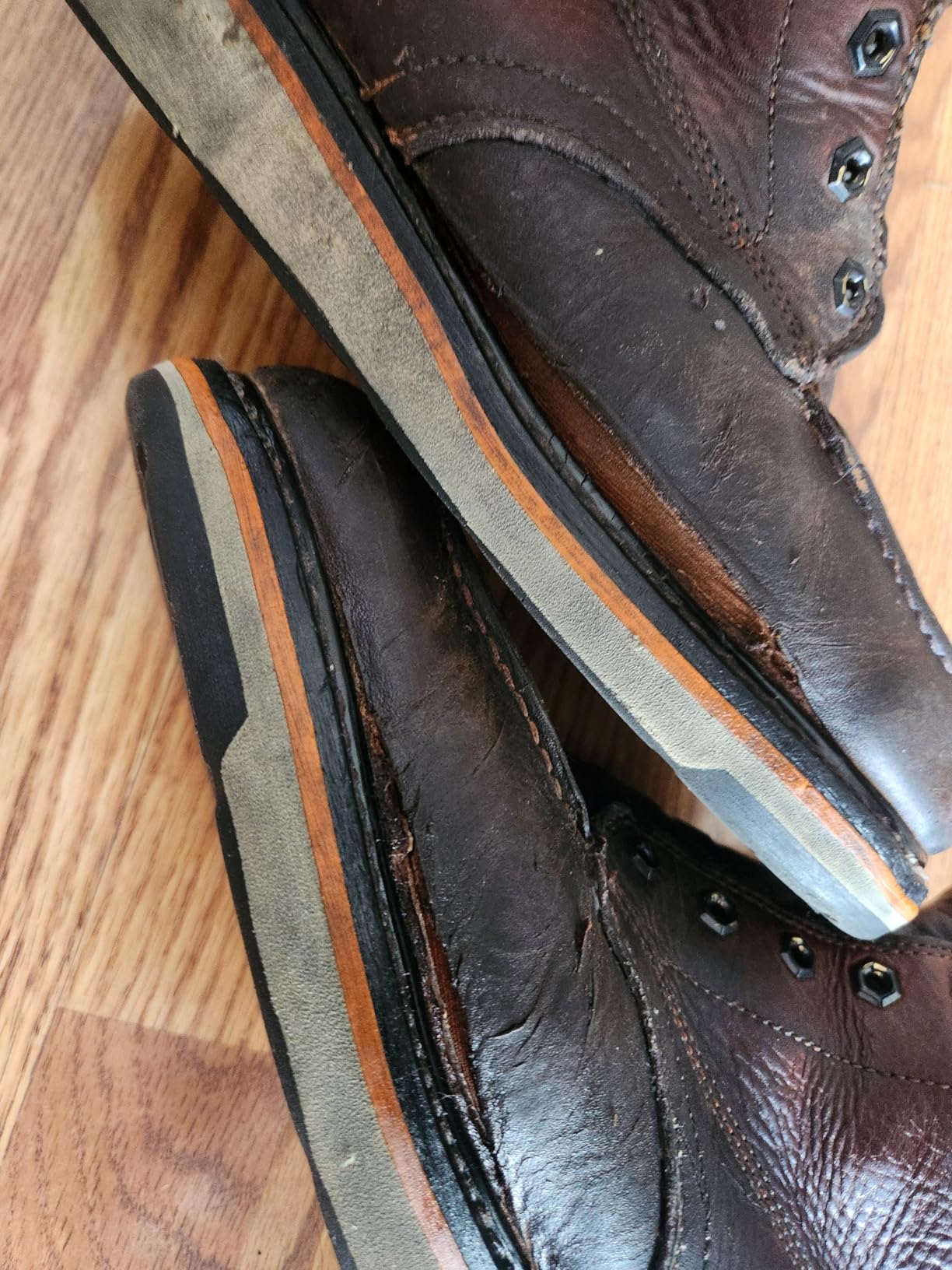 Timberland PRO Men's Gridworks Wedge 6 Inch Moc Soft Toe Waterproof Industrial Work Boot customer photo 2