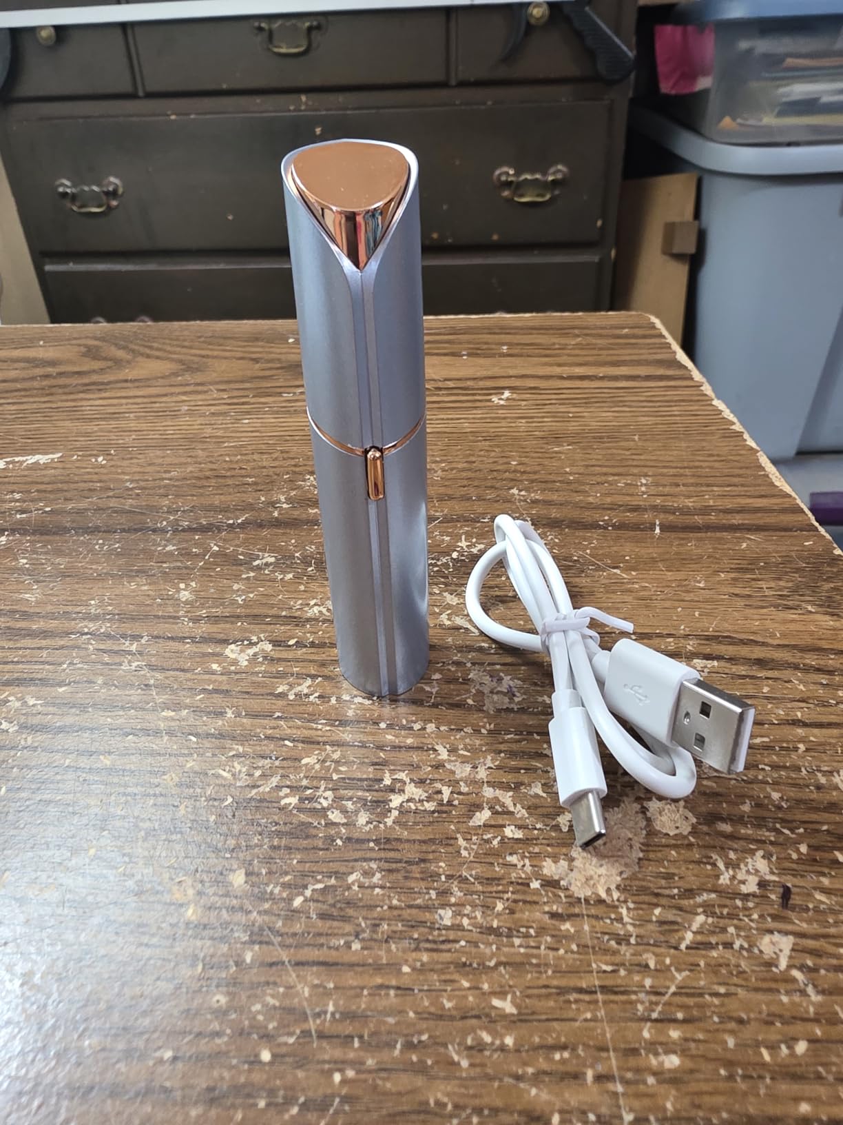 innobeaut Painless Electric Facial Hair Remover for Women, USB Rechargeable customer photo 2