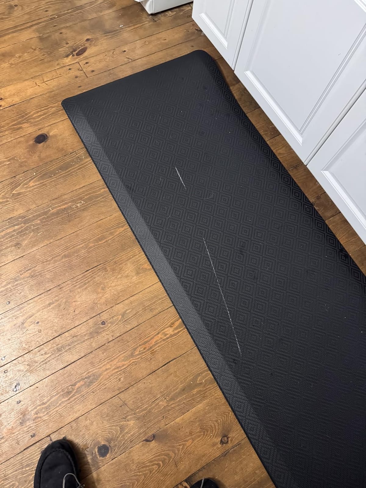 Ophanie Kitchen Mats for Floor, 3/4 inch Thick, 20x32 Anti Fatigue Cushioned Mat, Kitchen Rugs, Waterproof, Comfort Ergonomic Standing Mat for Office, Home, Sink with 99+ Pairs of Anti-Slip Bottom Ridges customer photo 1