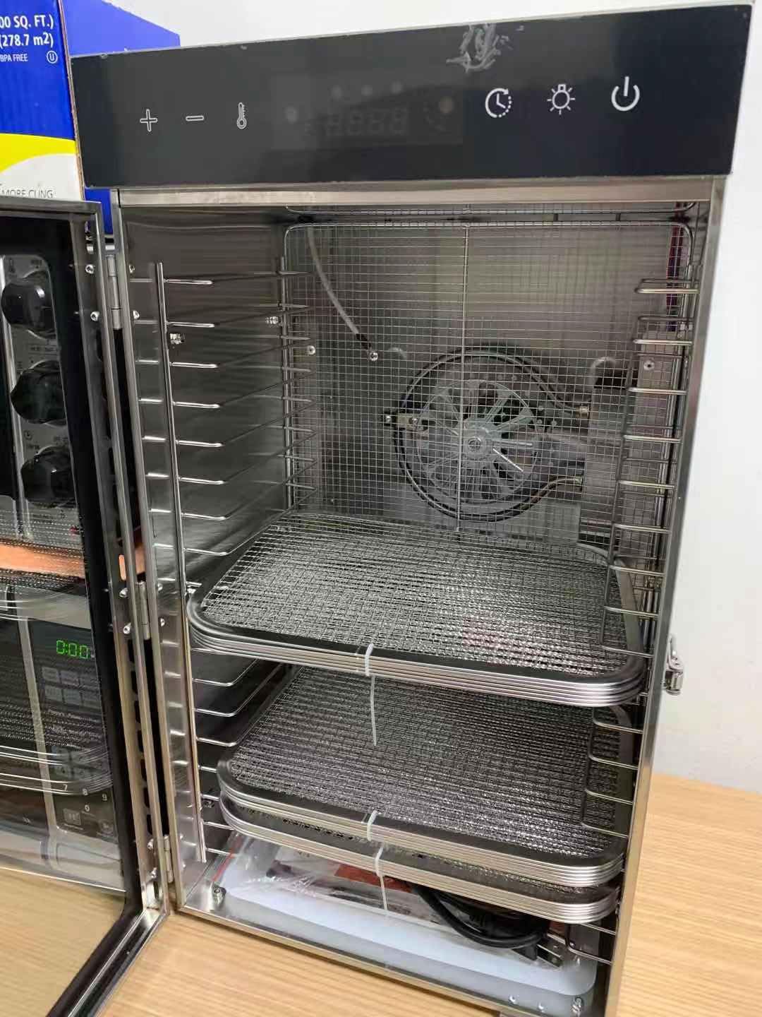 SUCISENI Food Dehydrator Machine 1000W 18 Trays Stainless Steel Commercial Food Dehydrated Dryer with 24H Timer Touch-Control LED Display, Compact Size for Home Jerky Herbs Meat Beef Fruit Vegetables customer photo 2