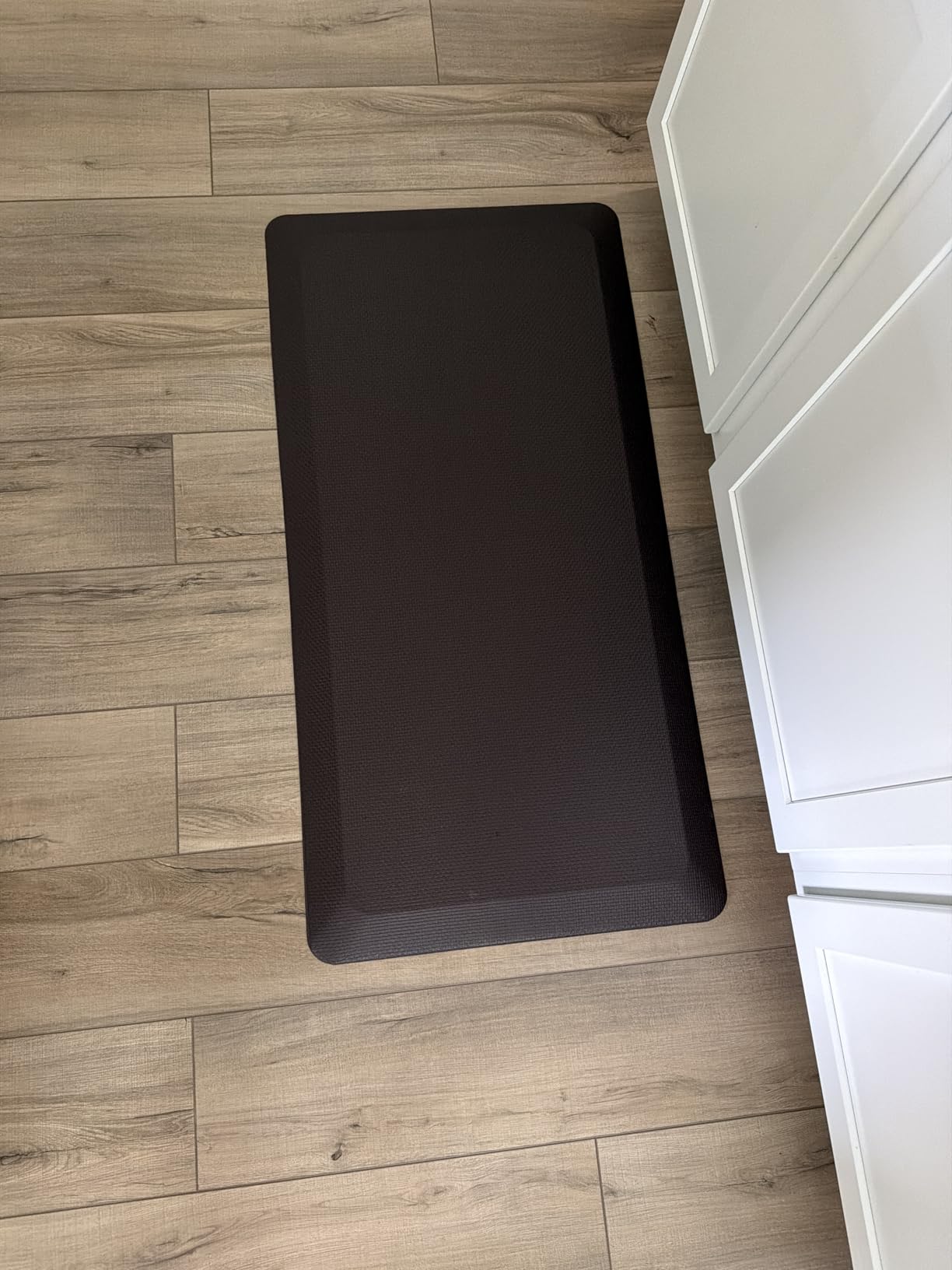 FEATOL Anti Fatigue Mat for Standing Desk & Kitchen Floor, 9/10 Extra Thick | Ergonomic Memory Foam Standing Mat, Cushioned Comfort Floor Mat for Office, Kitchen, Home, All-Day Work (17