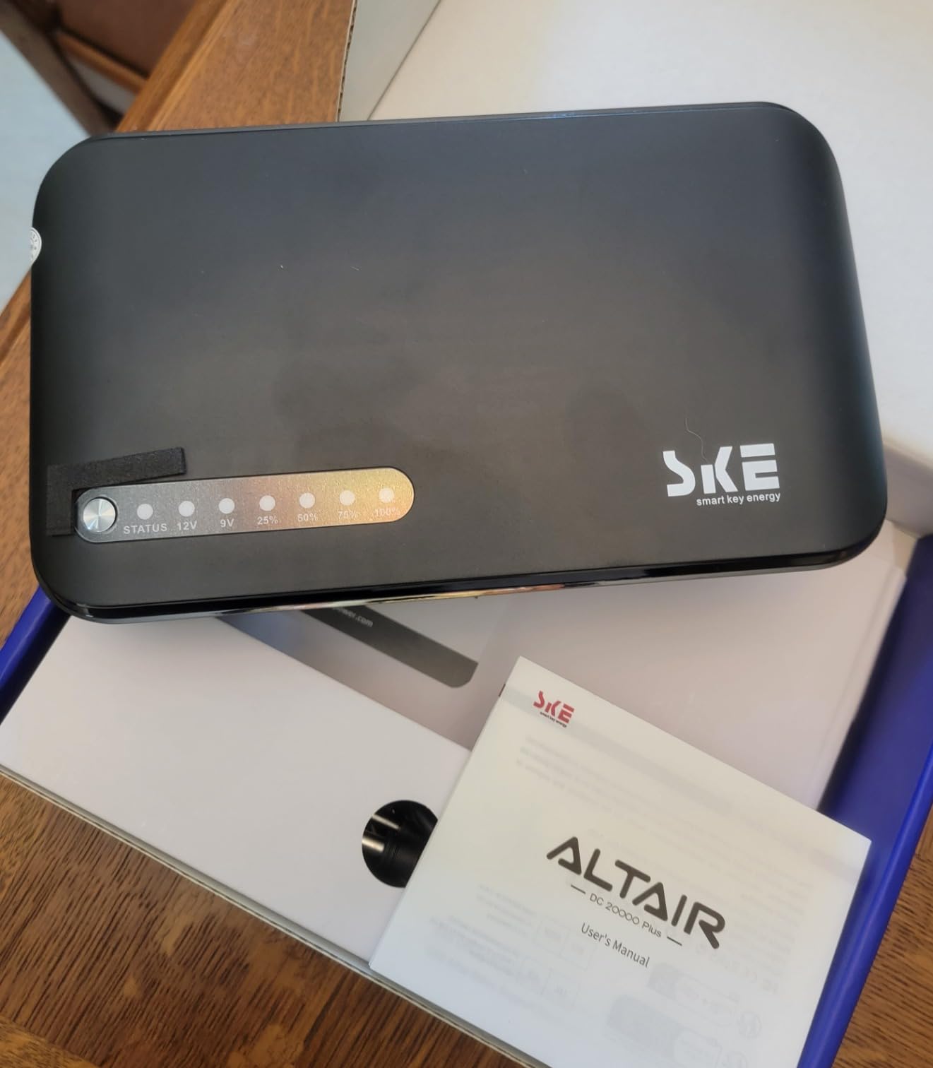 SKE DC20000 Plus Altair - Mini DC UPS 20000mAh Battery Backup & Surge Protector for Router & Modem - Compact, Portable Uninterruptible Power Supply with 5V/9V/12V Outputs, USB & Type-C Charging, WiFi customer photo 1