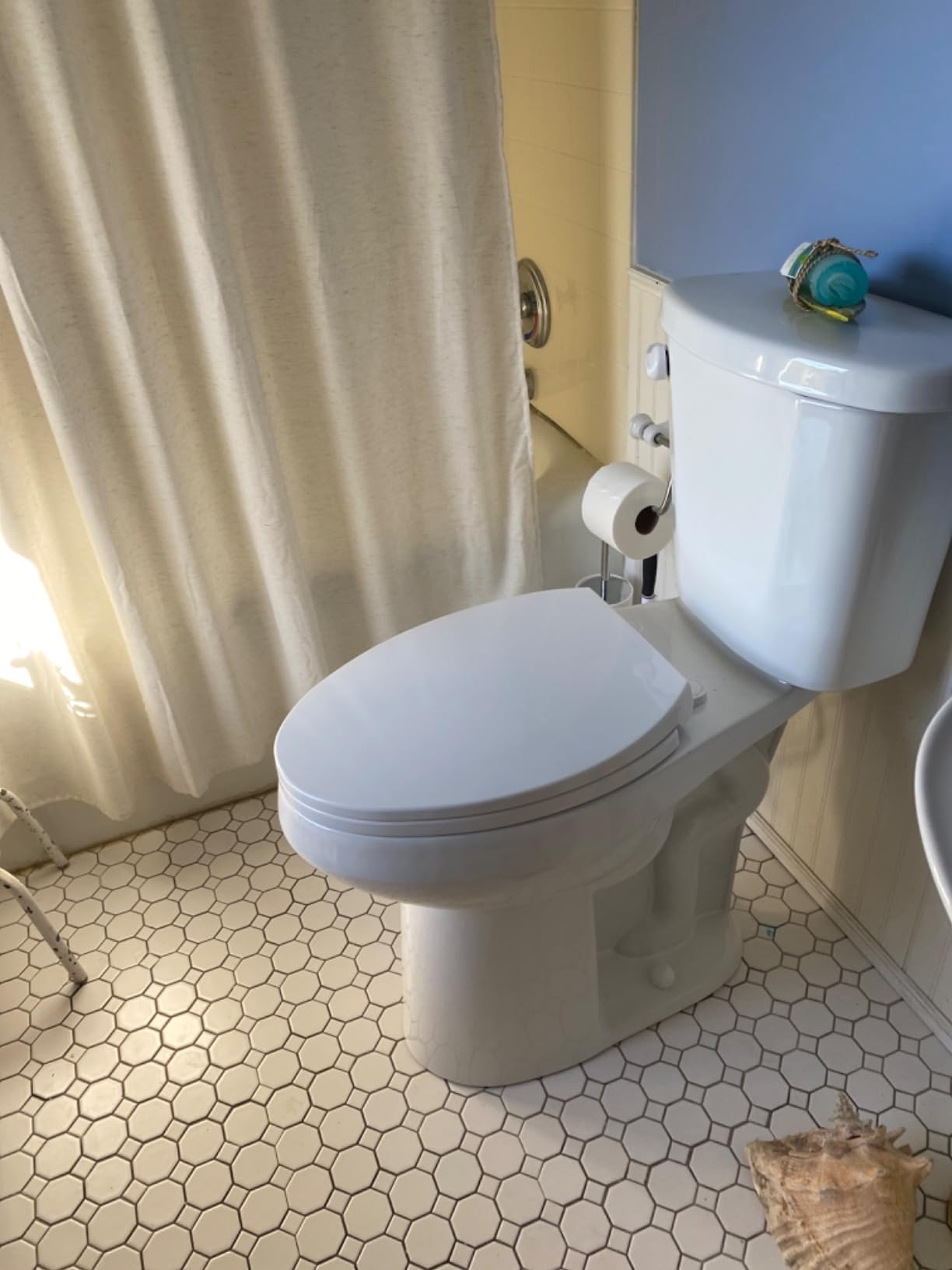 Simple Project 21 Inch High Tall Toilet for Seniors & Tall Person customer photo 1