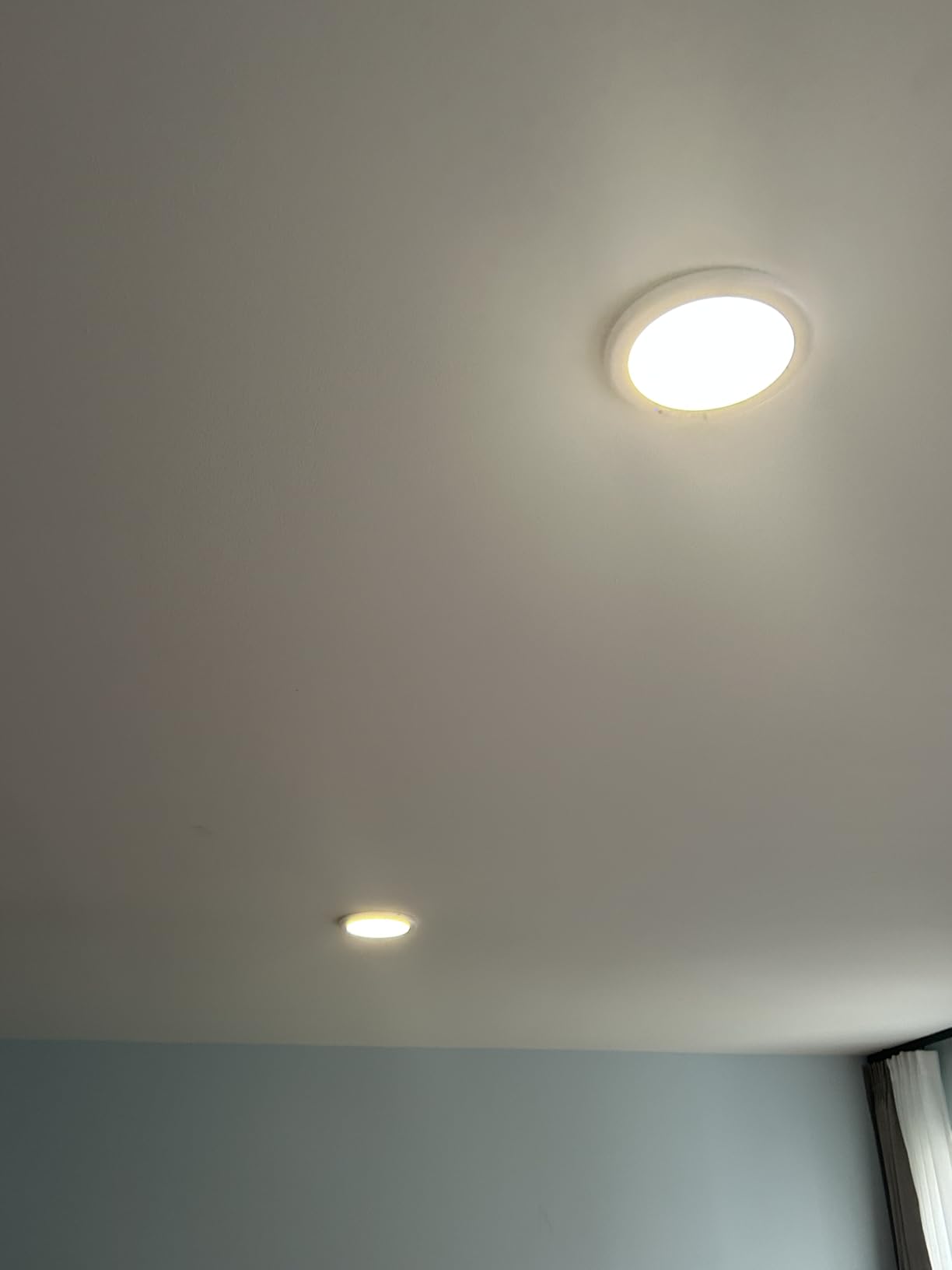 wowatt Rechargeable Ceiling Lights Battery Operated with Remote for Shower customer photo 1