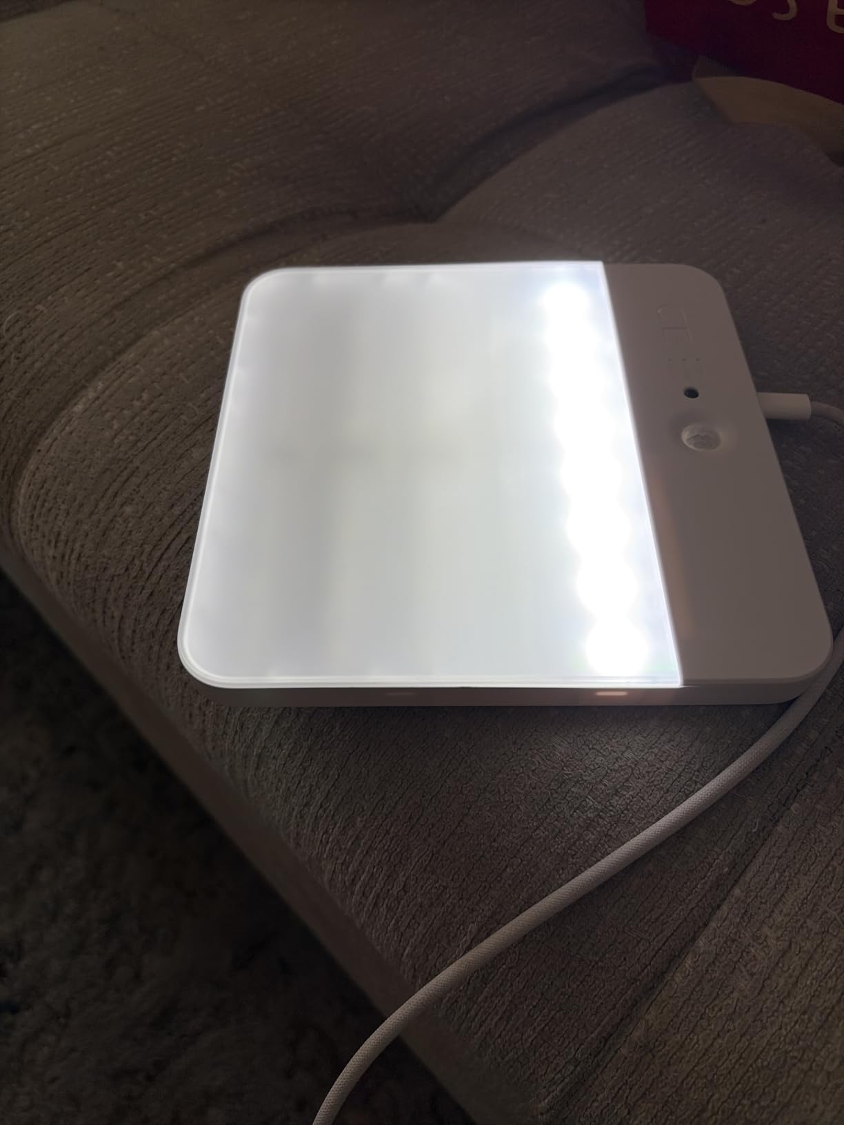 FULEN Motion Sensor Ceiling Light No Wiring, Rechargeable Closet Light customer photo 2