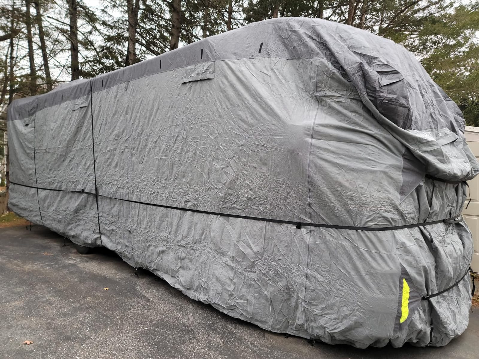 RVMasking Travel Trailer RV Cover, 9-Layer Heavy Duty Waterproof,22-24ft customer photo 1