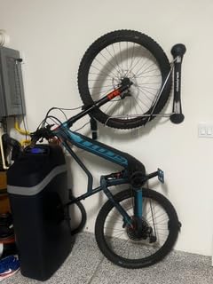 Steadyrack Bike Rack for Road Bikes - The Original Wall Mounted Vertical Bike Storage - Fits Narrow Tires - Space Saving Pivot Design - Heavy-Duty Steel Rack for Indoor Garage, Apartment or Home Use customer photo 2