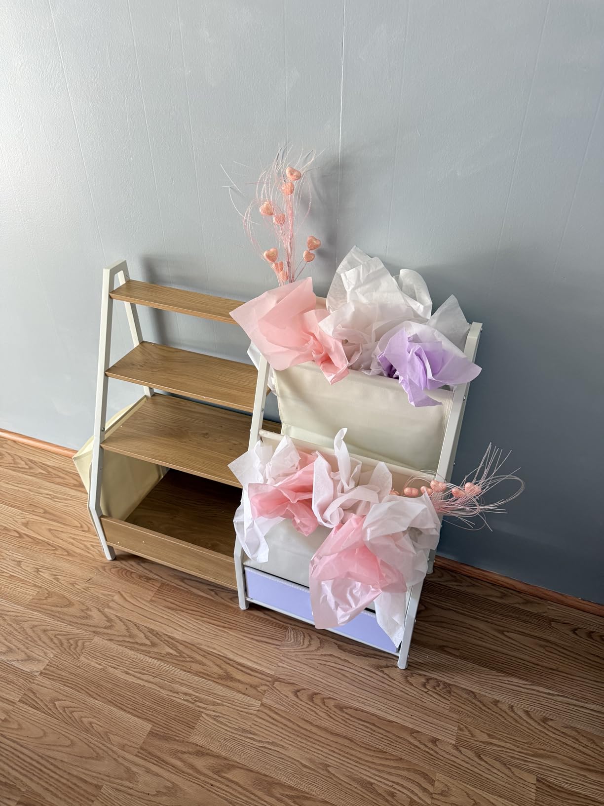 Kids Bookshelf and Toy Storage, Toddler Bookshelf Baby Bookcase for Nursery customer photo 1