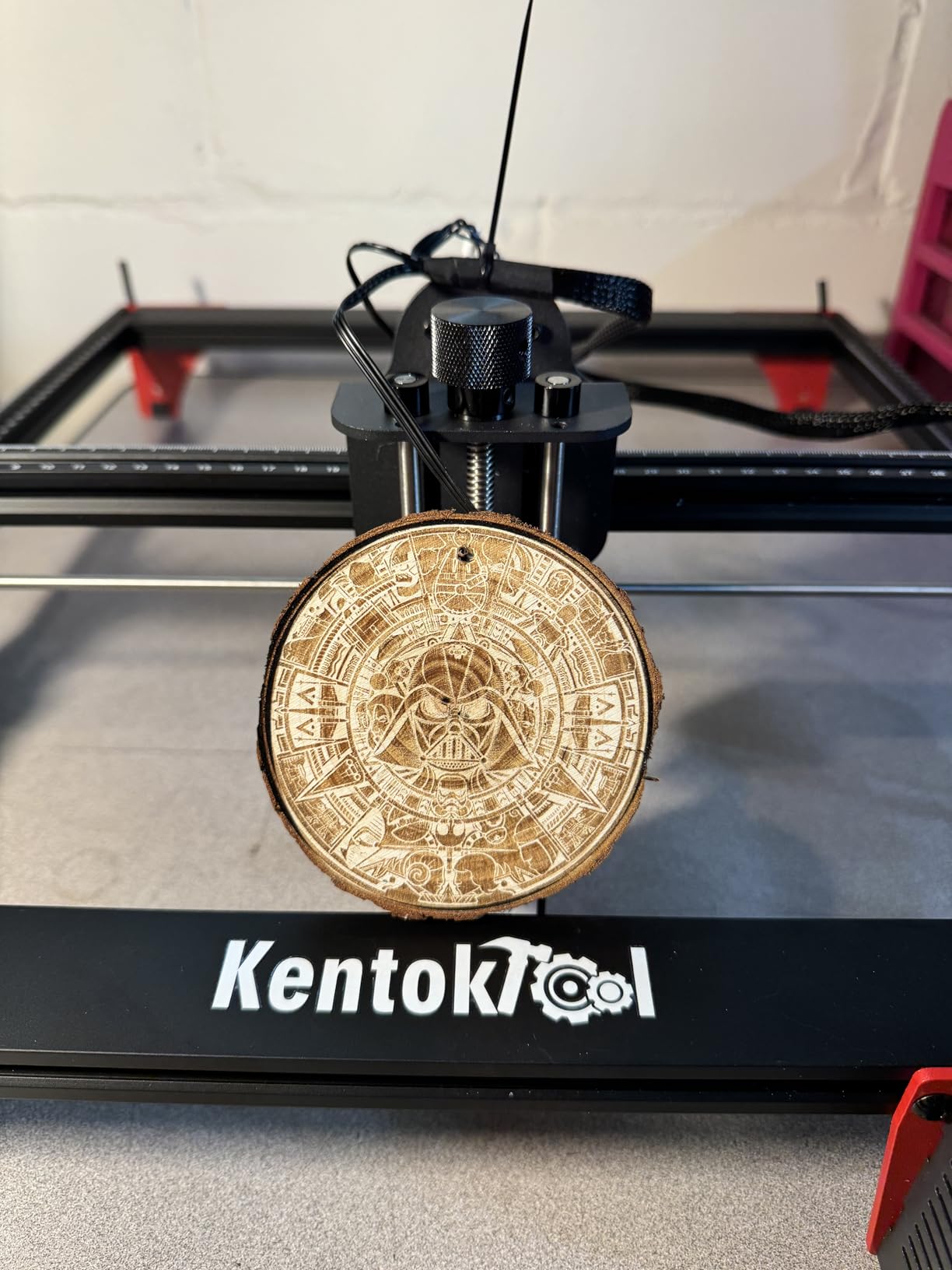 Laser Engraver, LE400PRO 50W Laser Engraving Machine for Beginners, 5.5W 400x400mm Large Working Area High Precision Laser Engraver and Cutter Machine for Wood Acrylic Leather (Class 1 Output 5500mW) customer photo 2