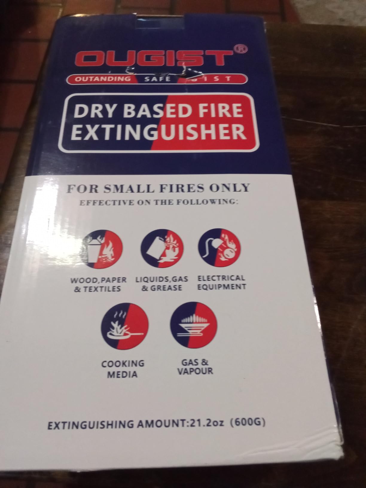 ABC Fire Extinguisher for Home & Vehicle - Portable Dry Chemical Fire Extinguisher | Grease & Electrical Fire Extinguisher for Kitchen, Car, Easy for All Ages to Use (2-Pack, 1.32lb Each) customer photo 2